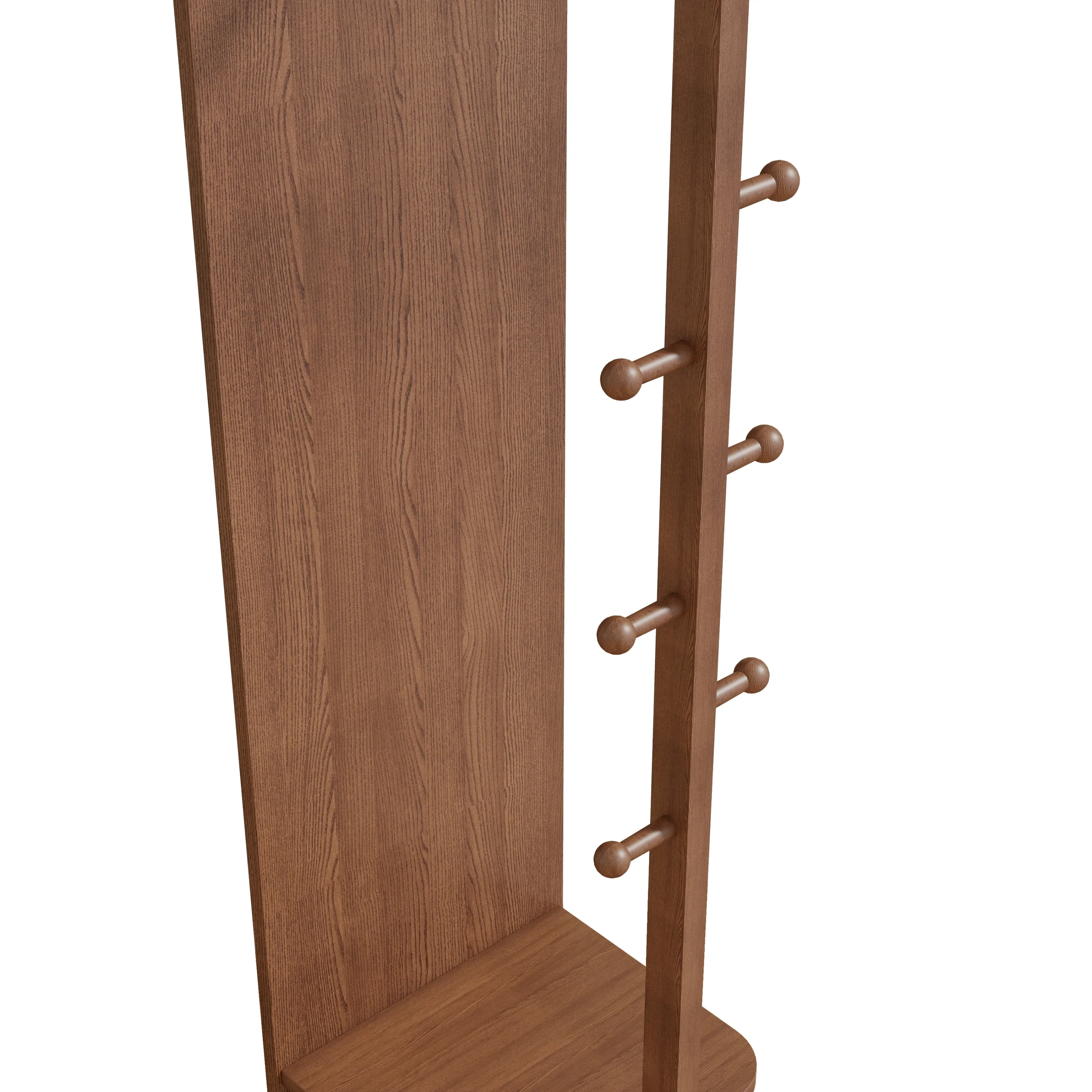 360° Rotating 69'x16' Multifunctional Full Length Mirror with Storage - Image 22