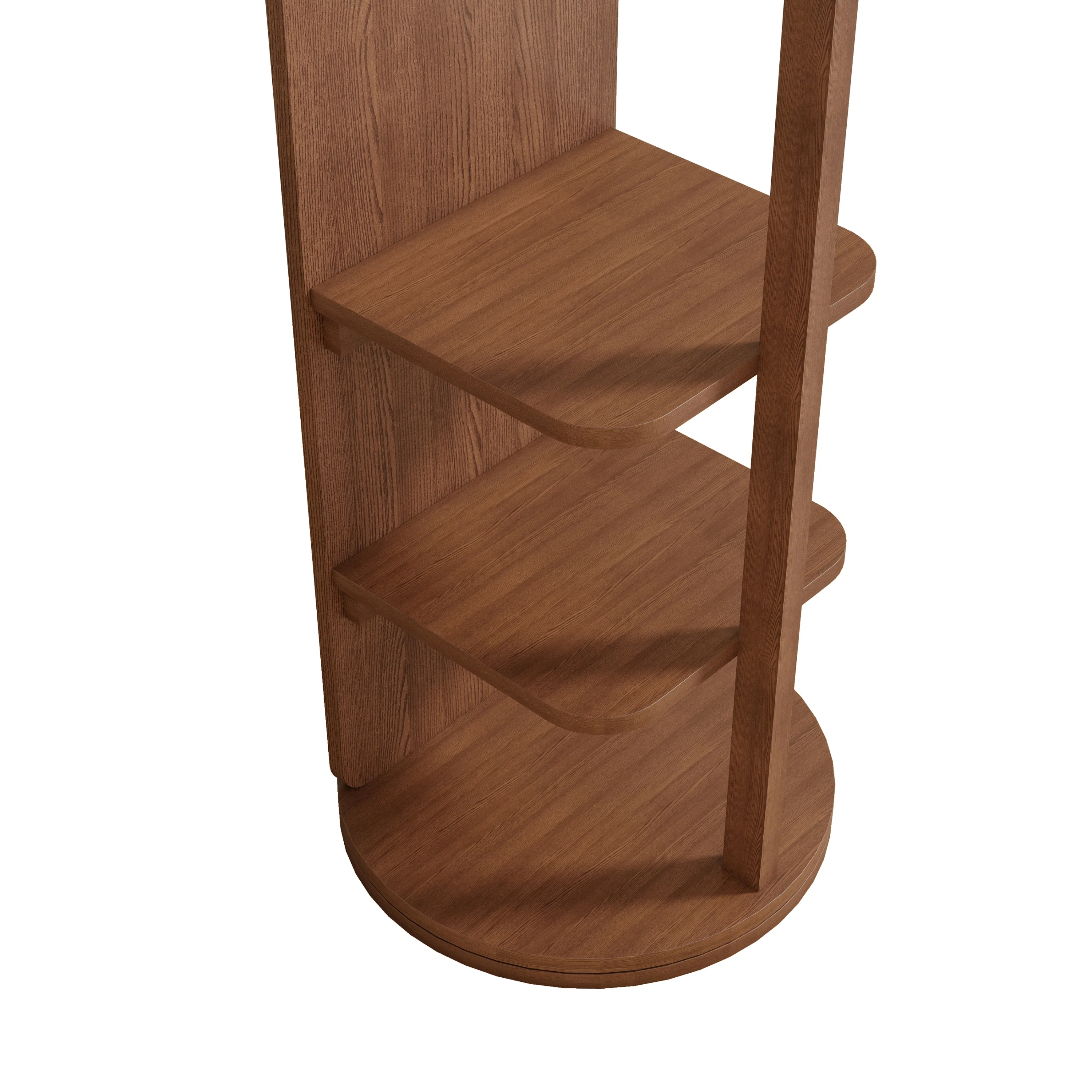 360° Rotating 69'x16' Multifunctional Full Length Mirror with Storage - Image 23