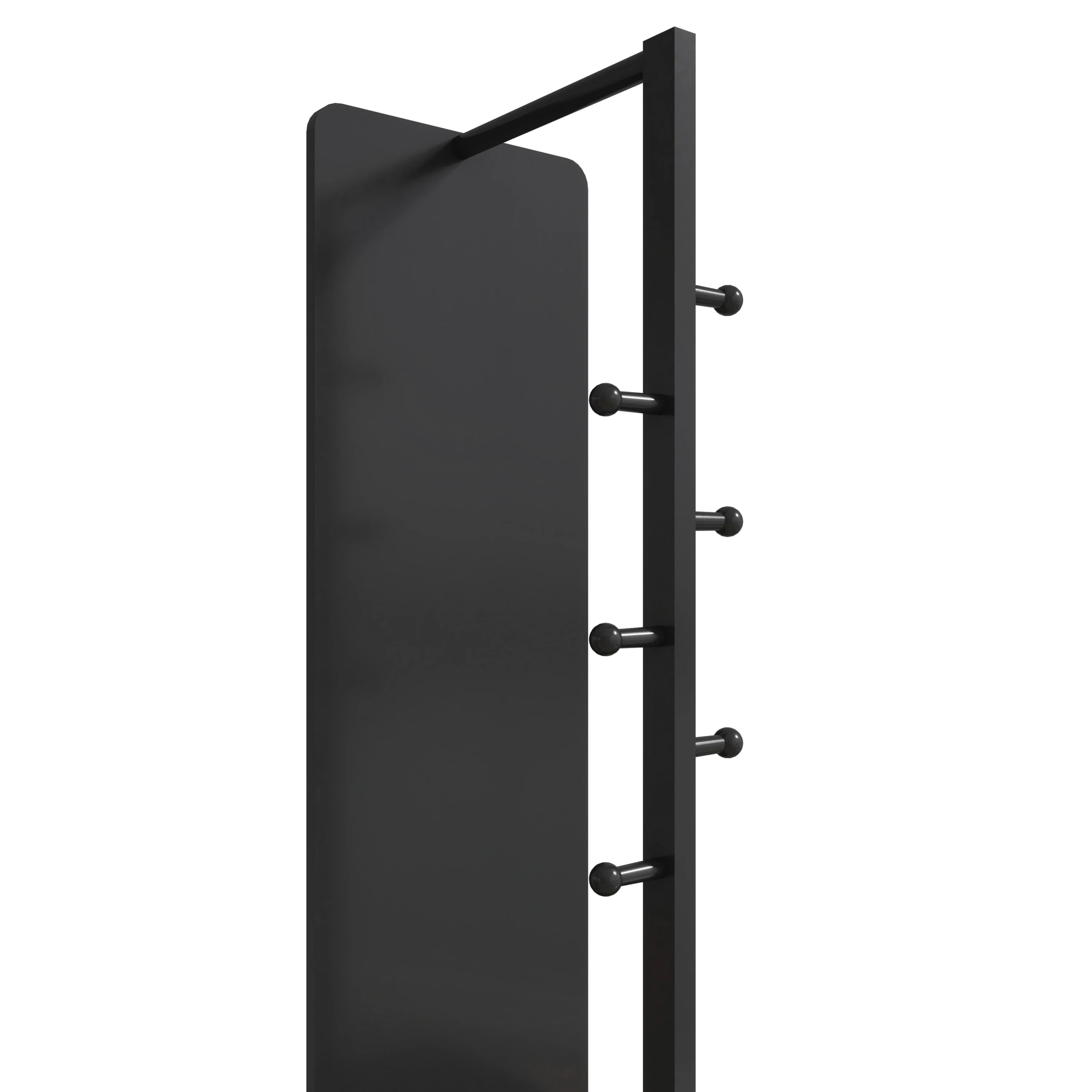 360° Rotating 69'x16' Multifunctional Full Length Mirror with Storage - Image 27
