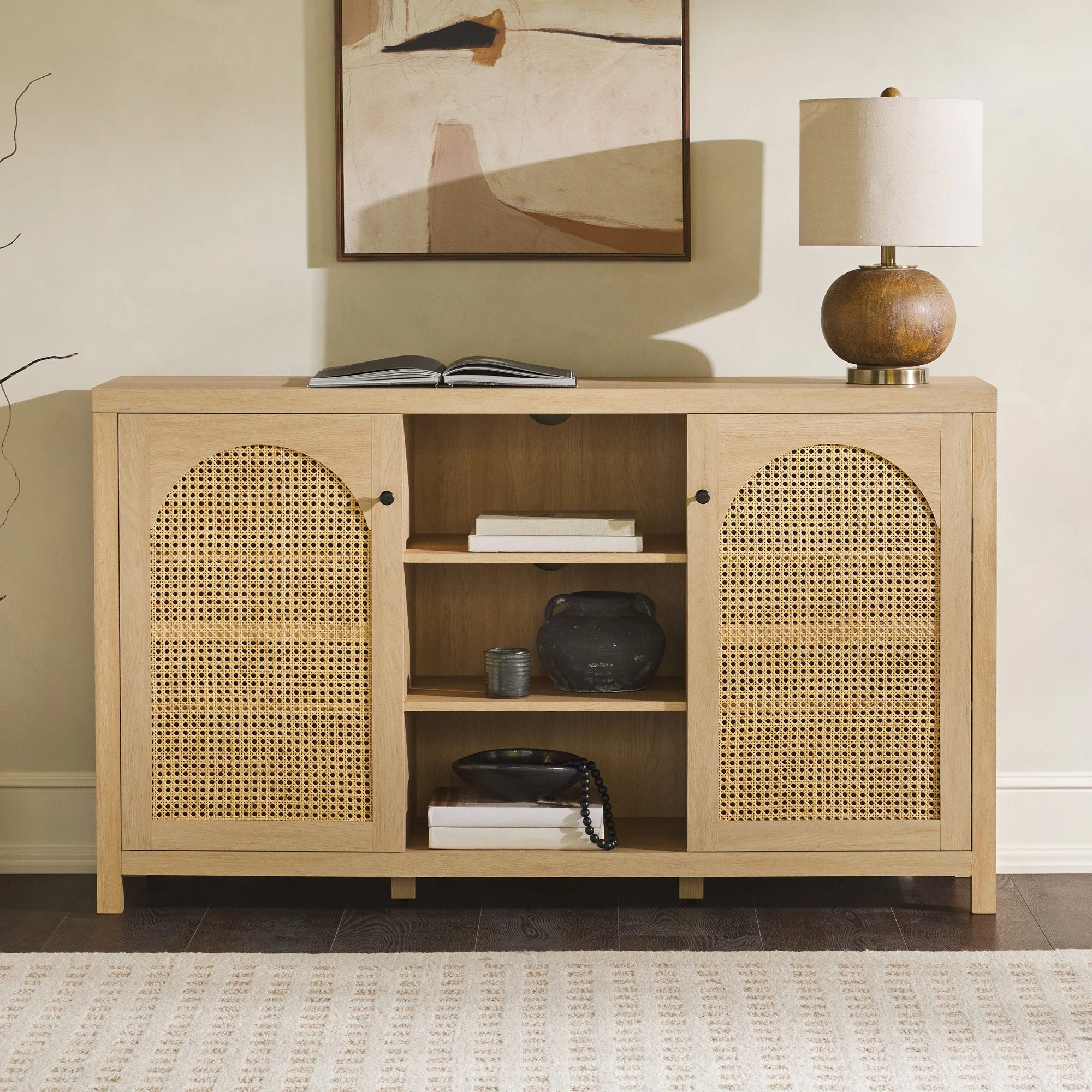 Sasha 58" Rattan Sideboard TV Stand - Image 14