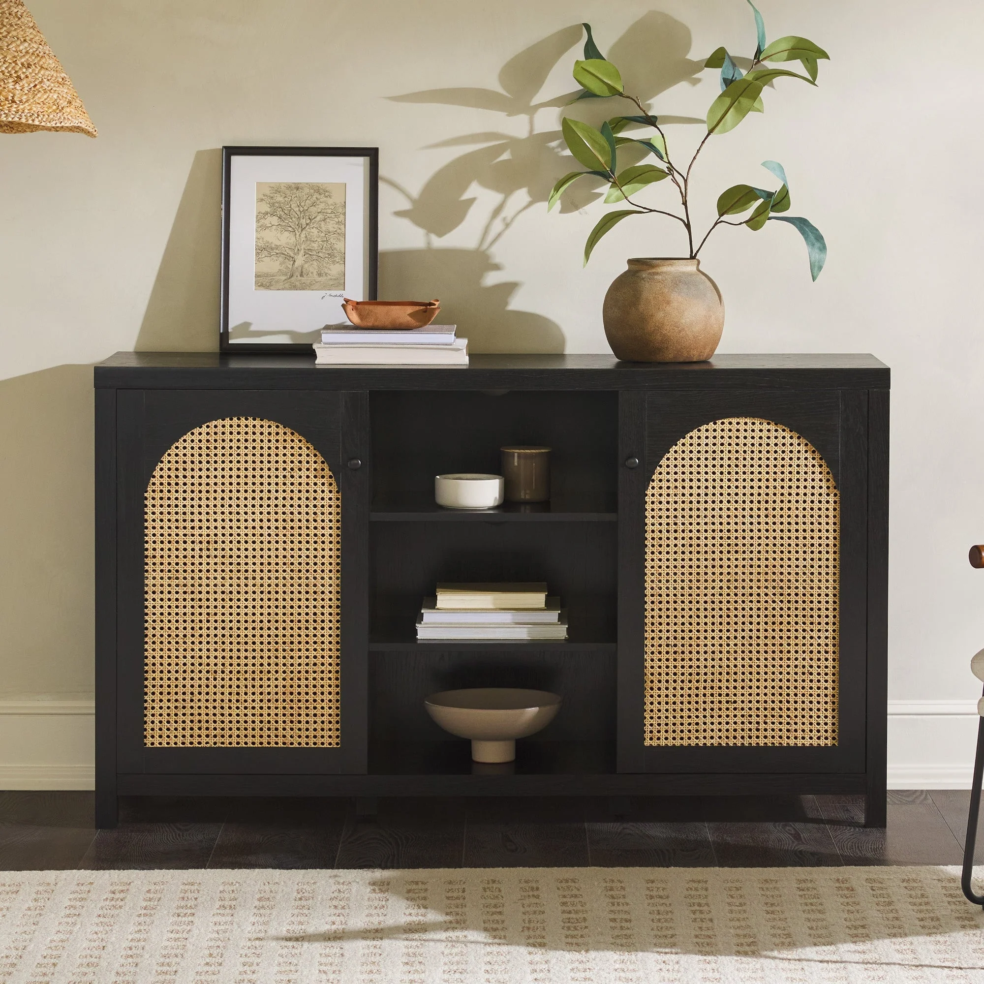 Sasha 58" Rattan Sideboard TV Stand - Image 7