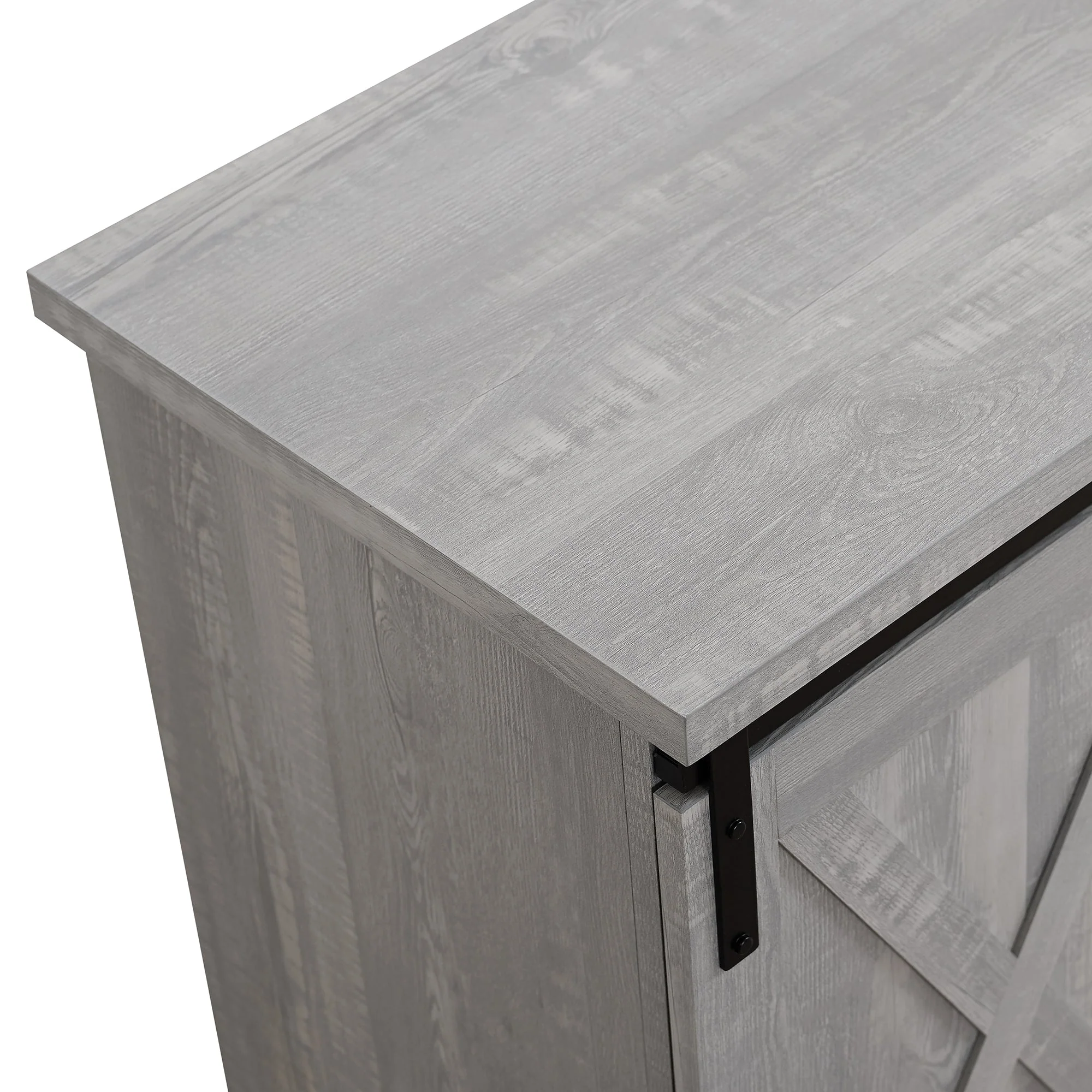 58" Sliding Barn Door TV Stand - Image 5