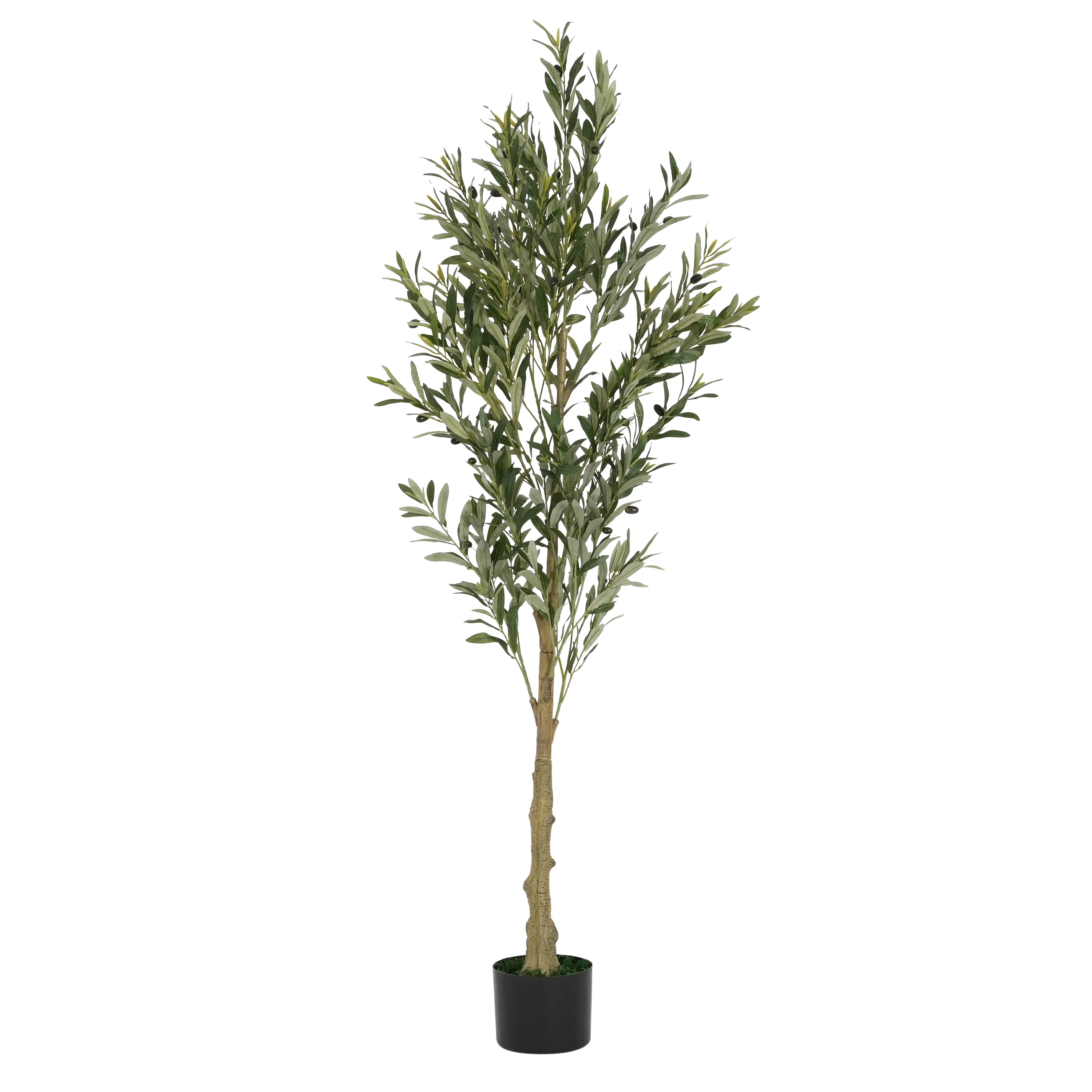 Walker Edison | 6' Artificial Olive Tree with Pot - Image 4