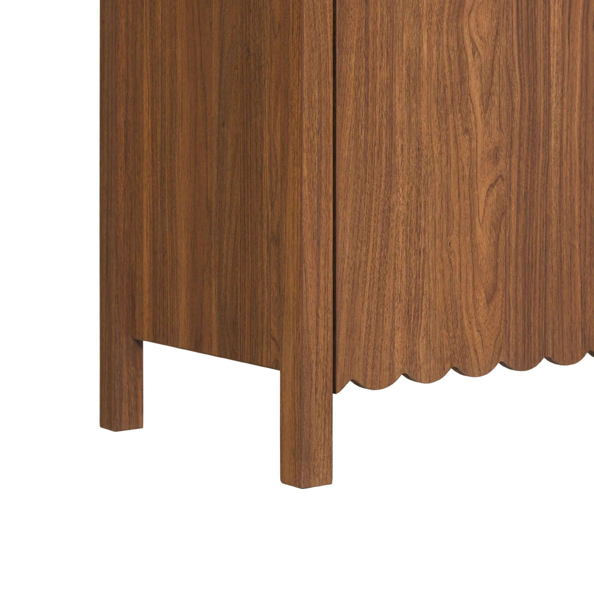 Paisley 60" Modern Scalloped Easy Assembly Sideboard /TV Stand - Image 13