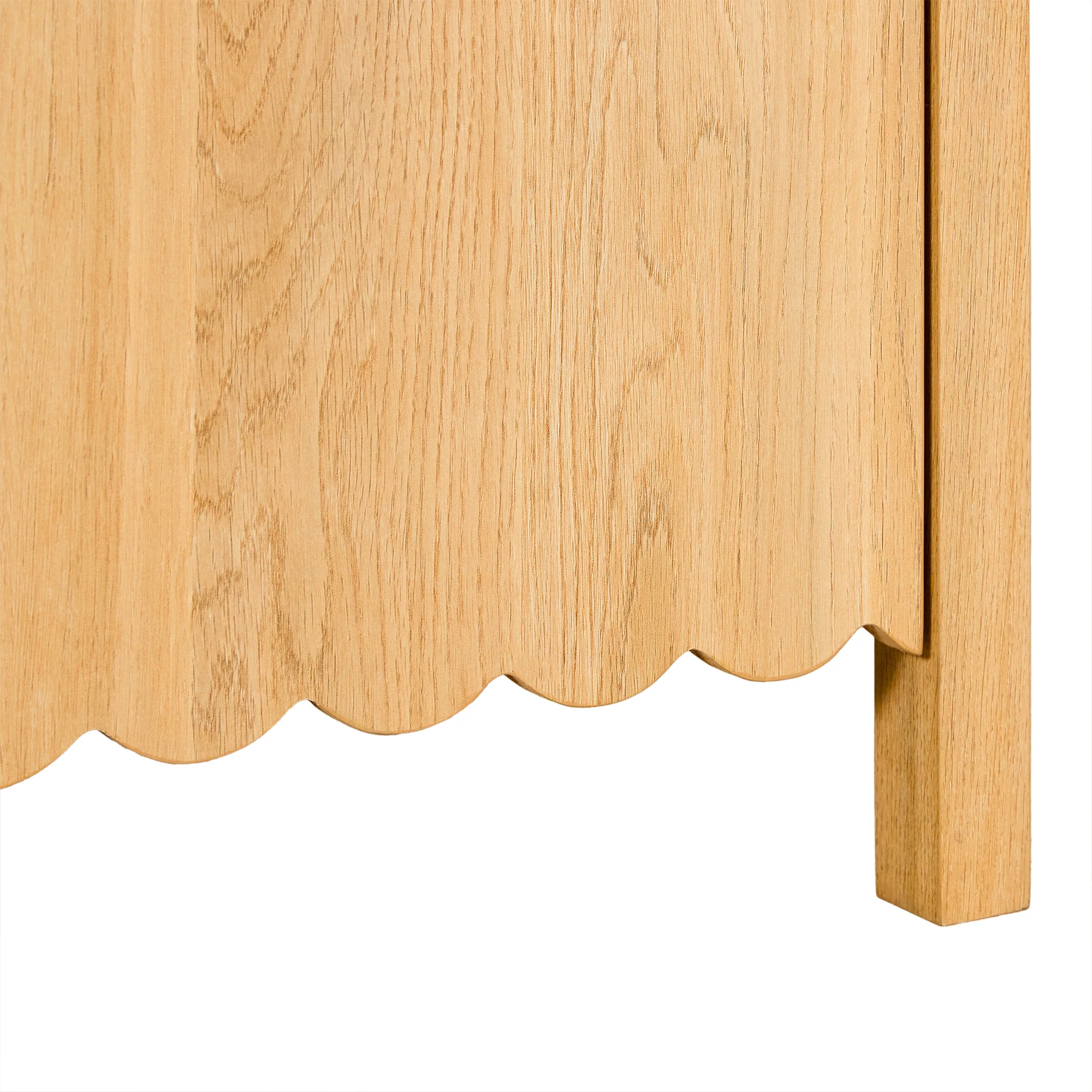 Paisley 60" Modern Scalloped Easy Assembly Sideboard /TV Stand - Image 26
