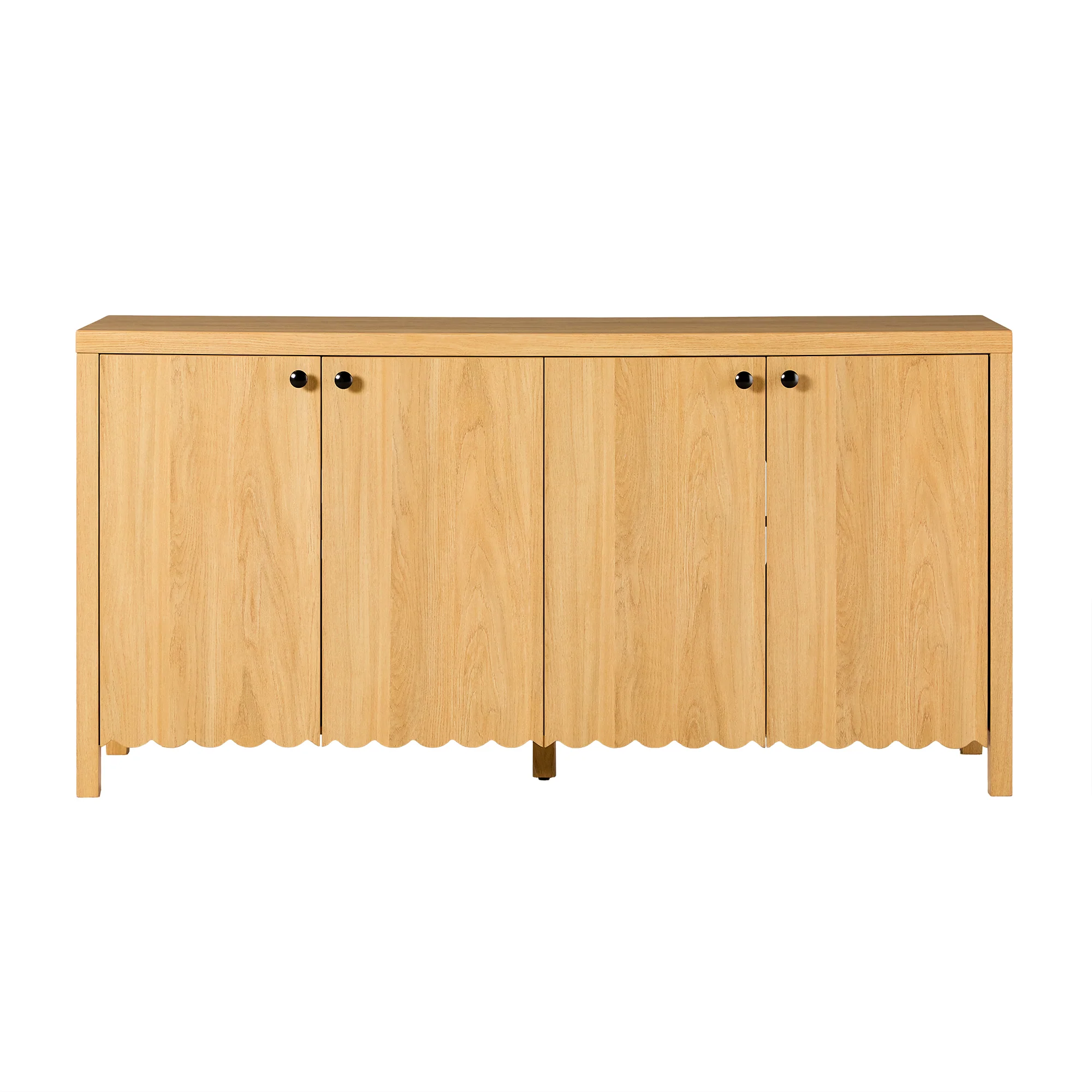 Paisley 60" Modern Scalloped Easy Assembly Sideboard /TV Stand - Image 28