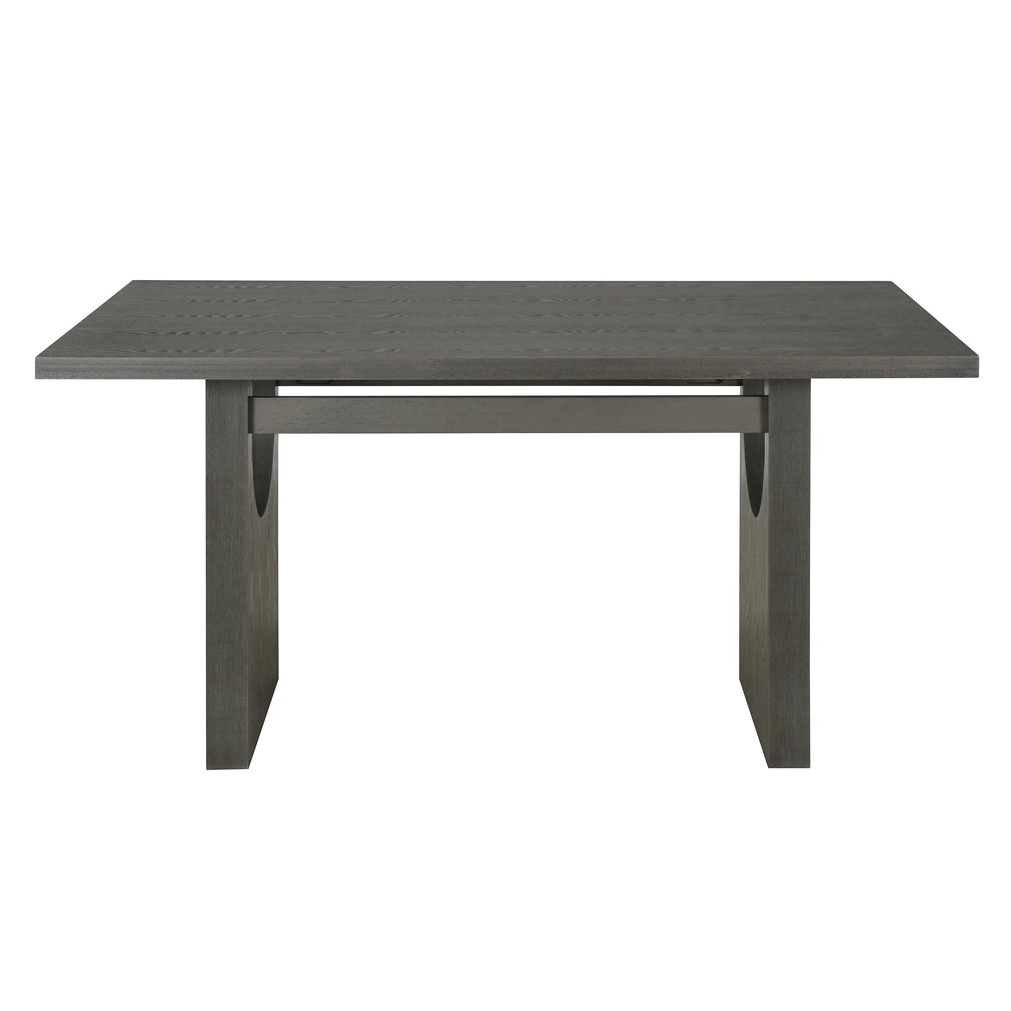 Walker Edison | 60' Wood 7-Piece Retro Dining Table Set for 6 with Upholstered Chairs - Image 29