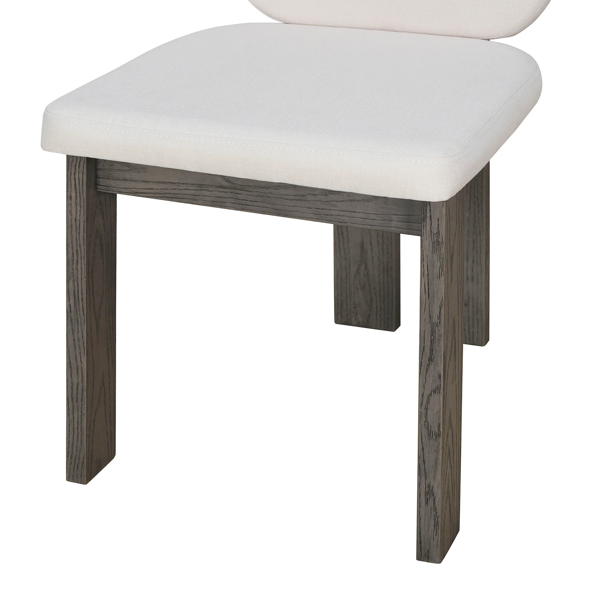 Walker Edison | 60' Wood 7-Piece Retro Dining Table Set for 6 with Upholstered Chairs - Image 30