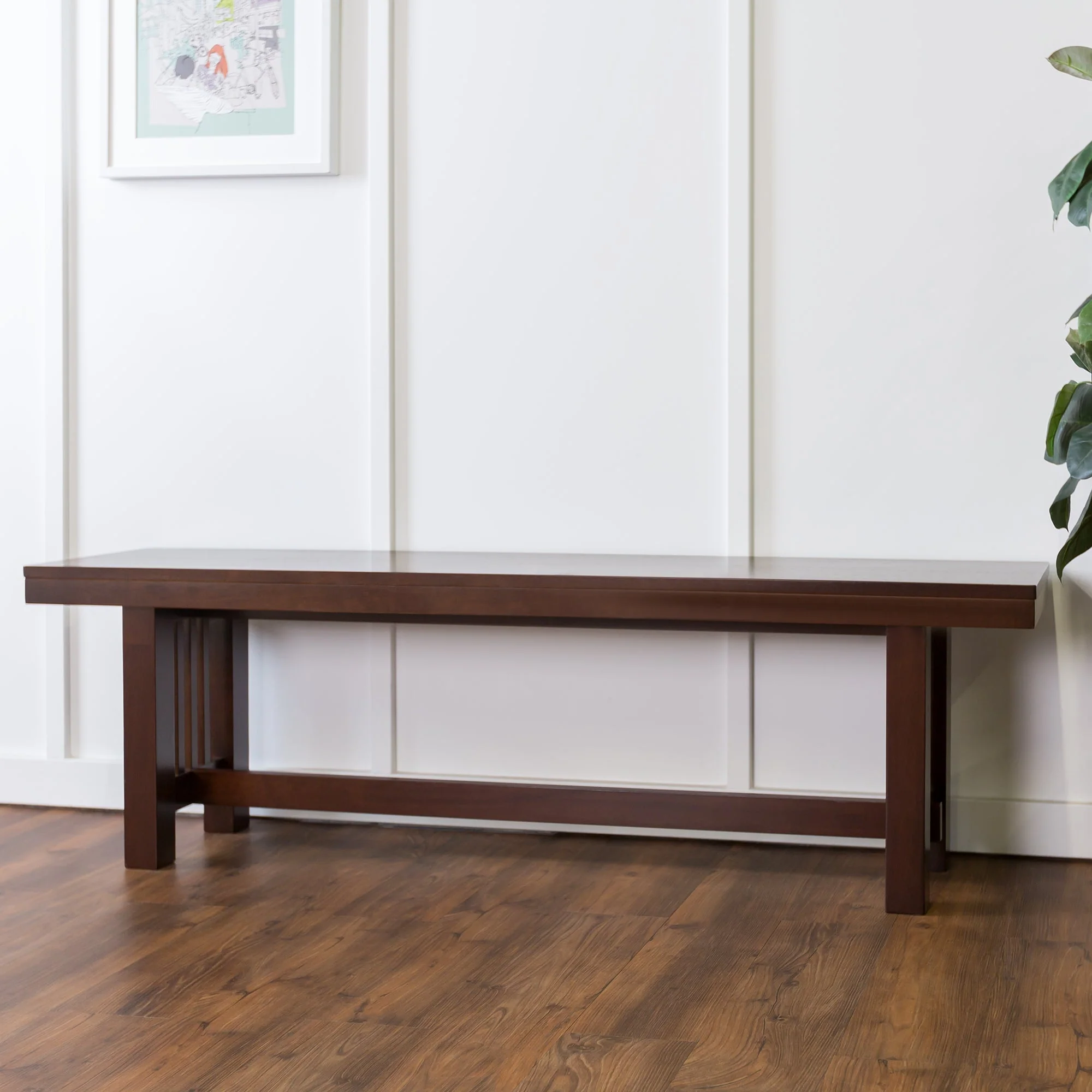 Millwright Solid Wood Dining Bench - Image 5