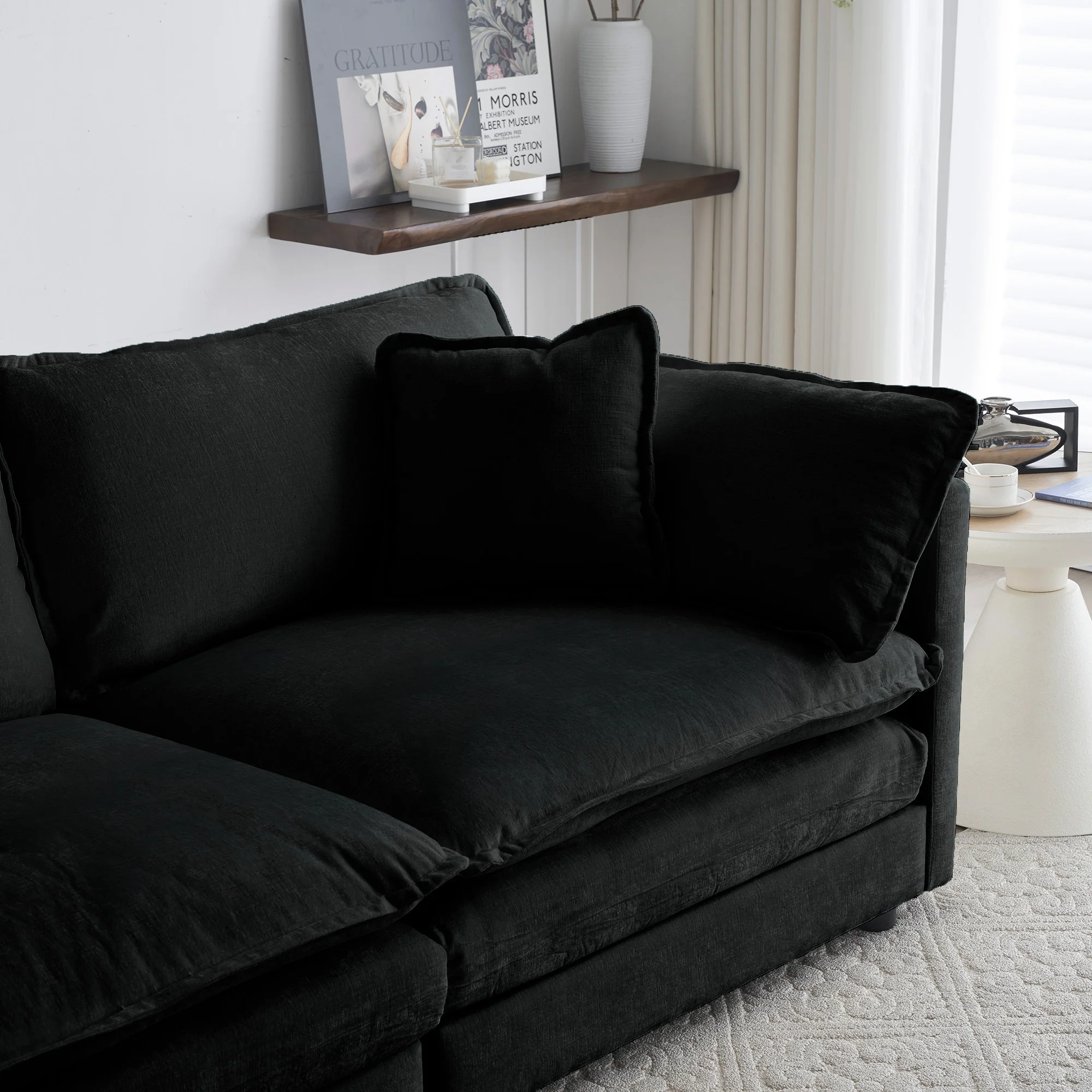 Walker Edison | Cloud Deep Seat Accent Sofa Chair - Image 10