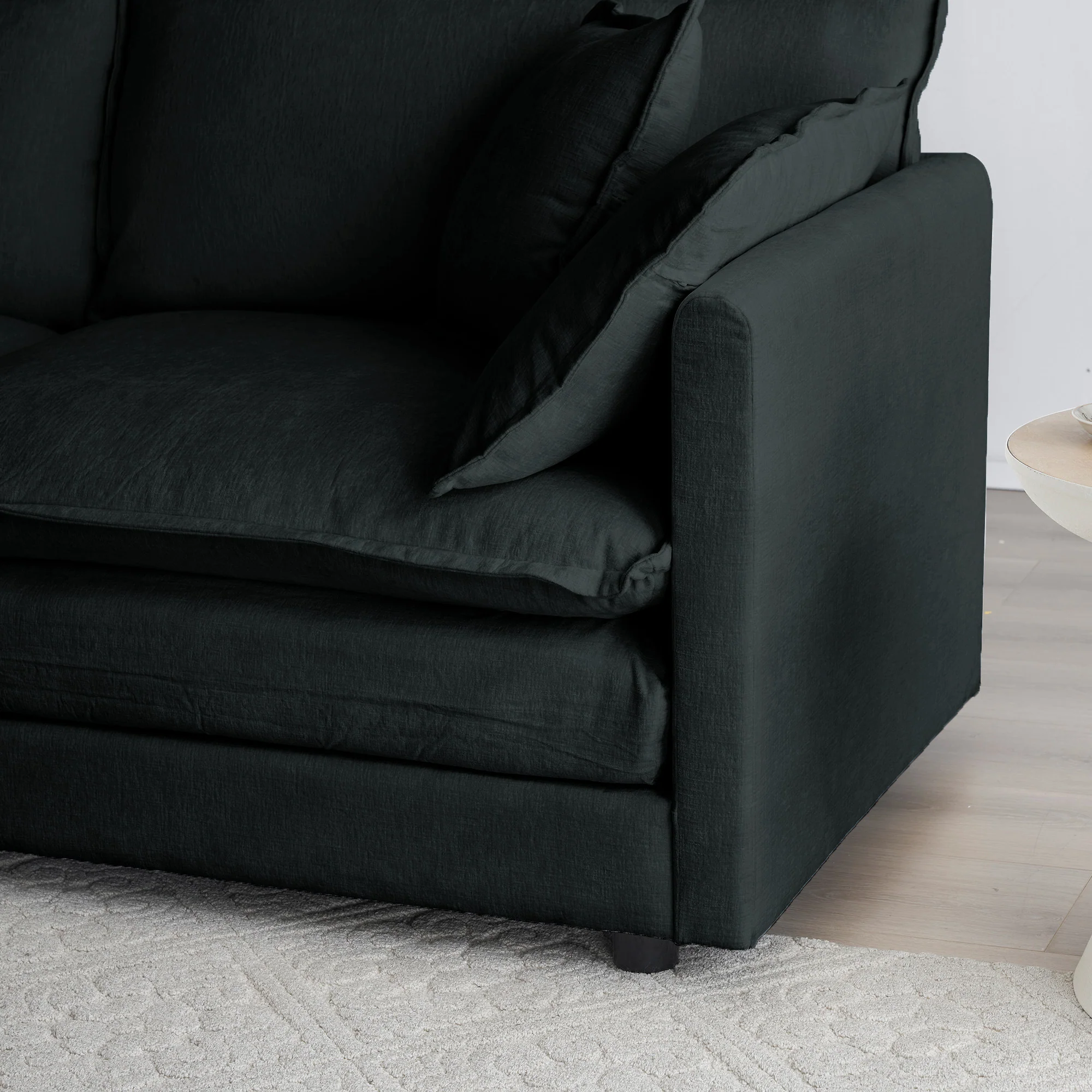 Walker Edison | Cloud Deep Seat Accent Sofa Chair - Image 6