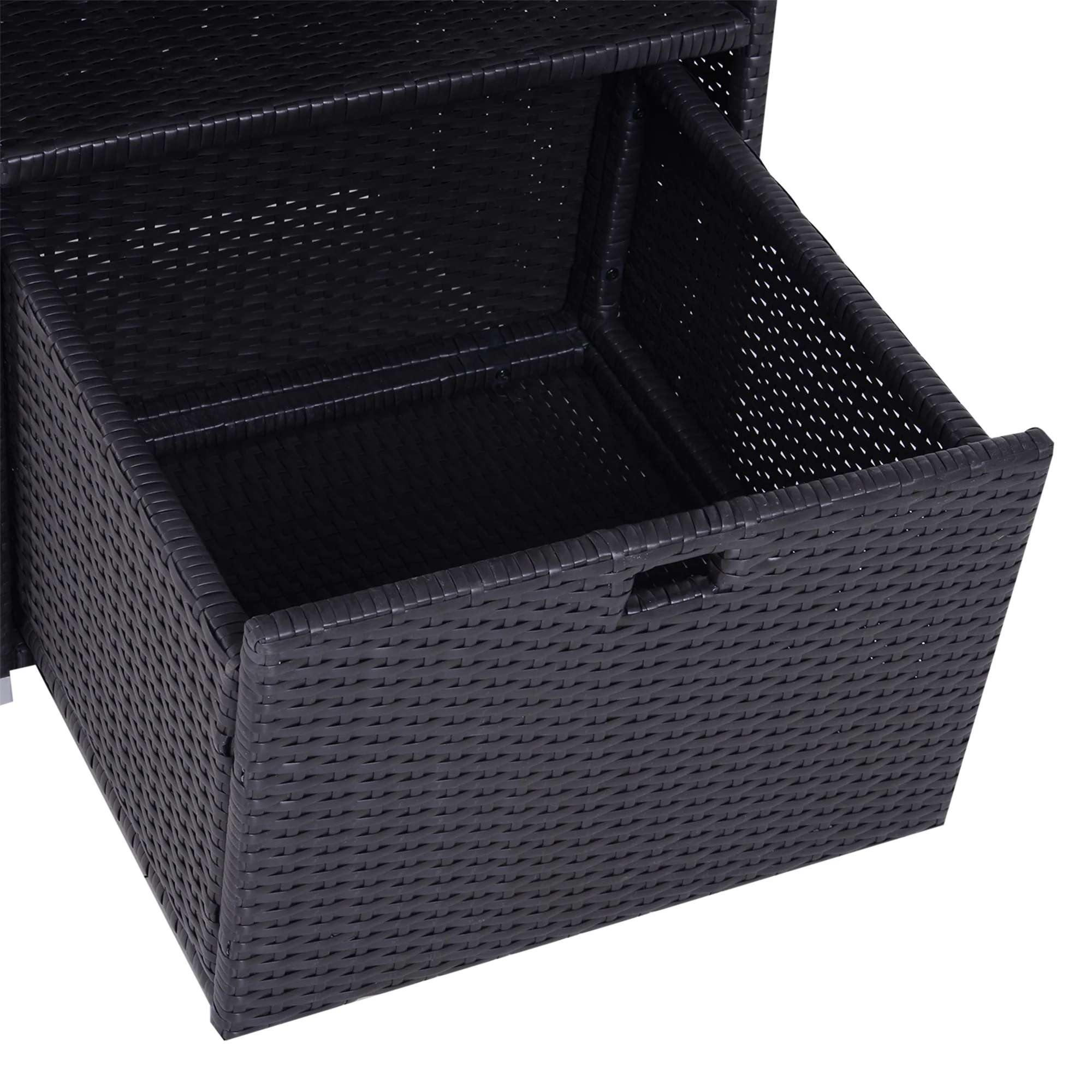 Walker Edison | Outdoor Waterproof Valet Pool Towel Storage Rack - Image 5