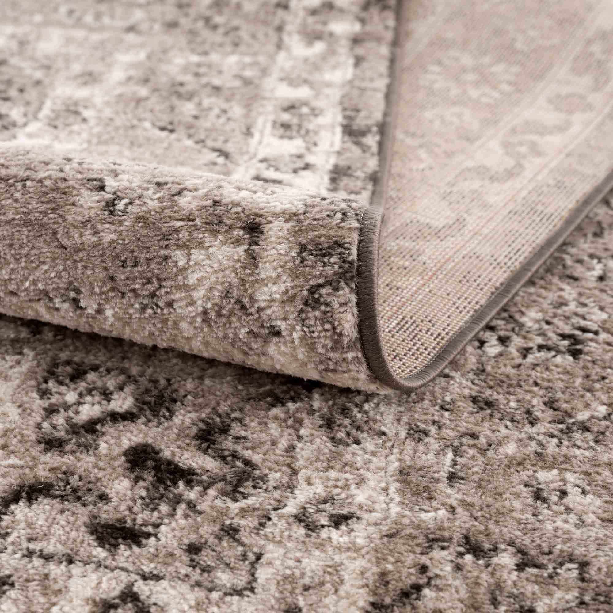 Boutique Rugs - Albie Charcoal & Beige Area Rug - Clearance - Image 6