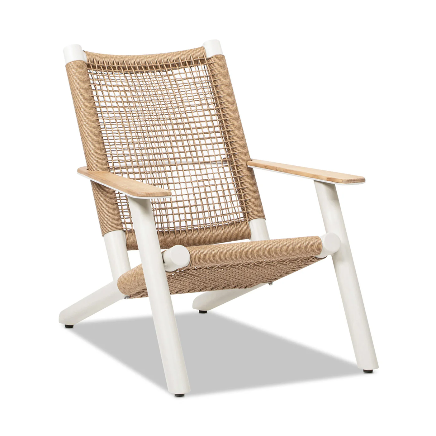All Weather Wicker Atlas Adirondack Outdoor Lounge Chair - Image 4