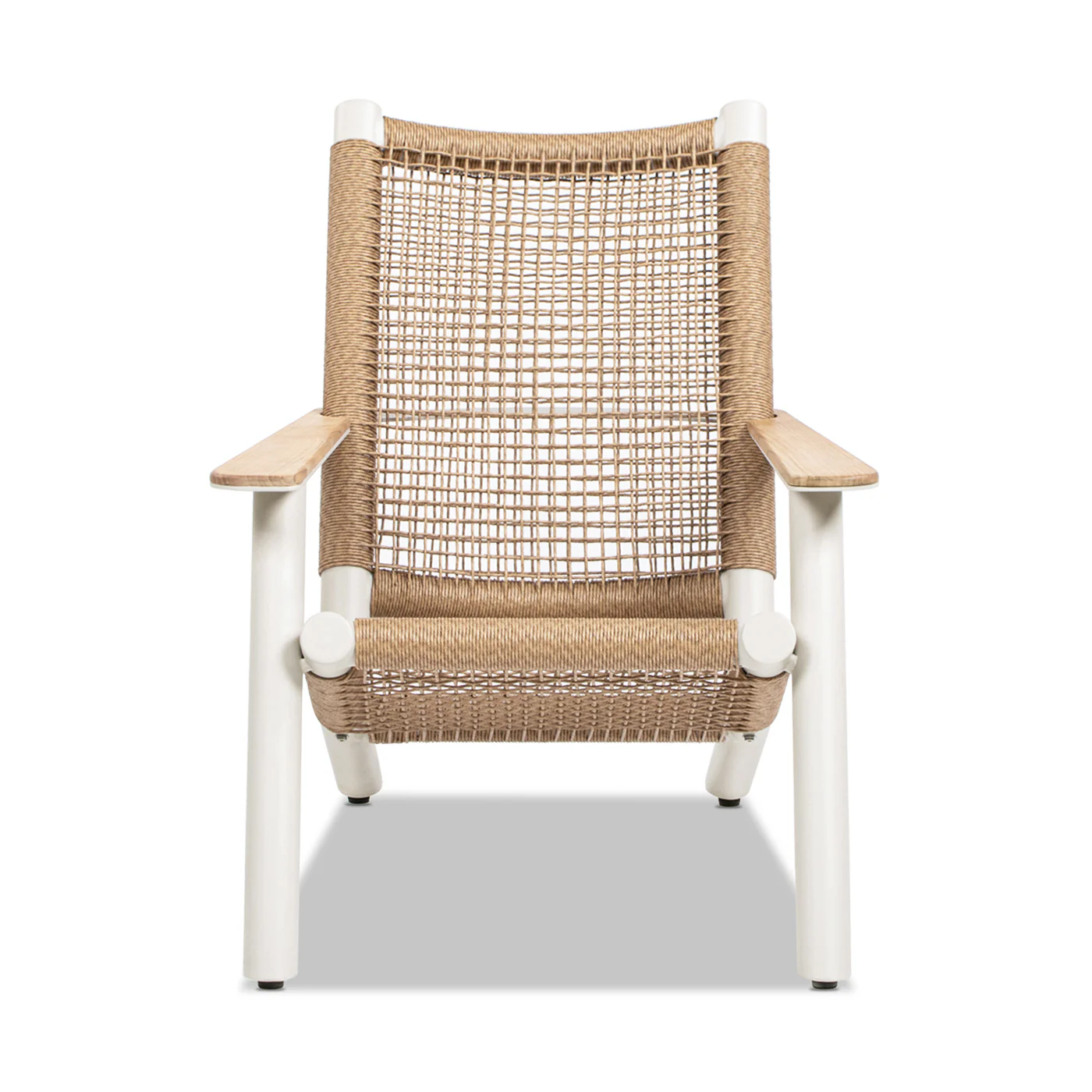 All Weather Wicker Atlas Adirondack Outdoor Lounge Chair - Image 5