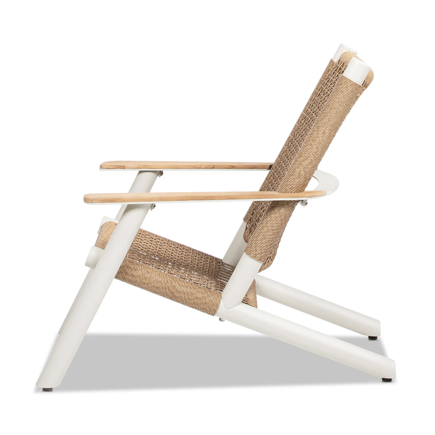All Weather Wicker Atlas Adirondack Outdoor Lounge Chair - Image 8