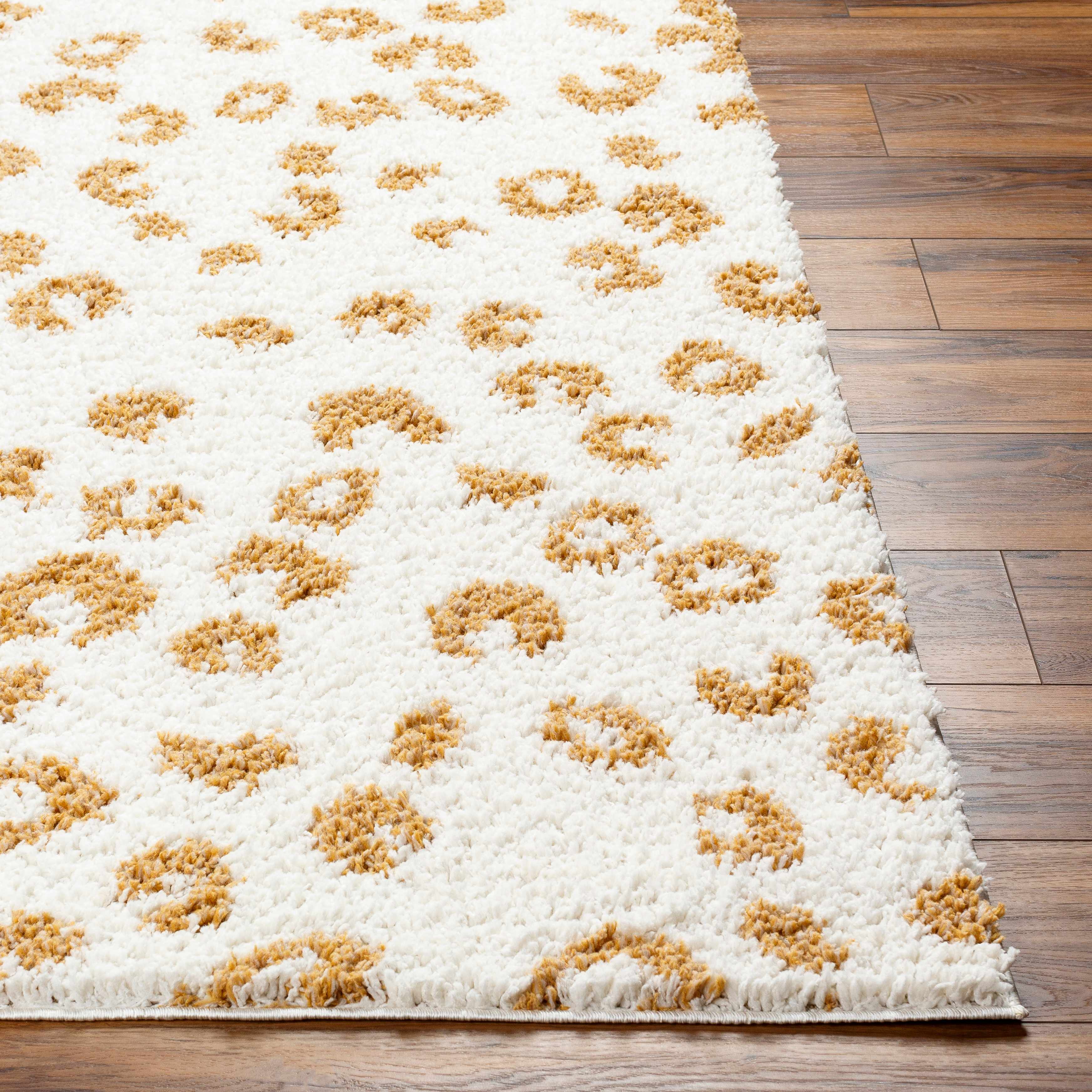 Boutique Rugs - Altin Leopard Print White Area Rug - Image 15