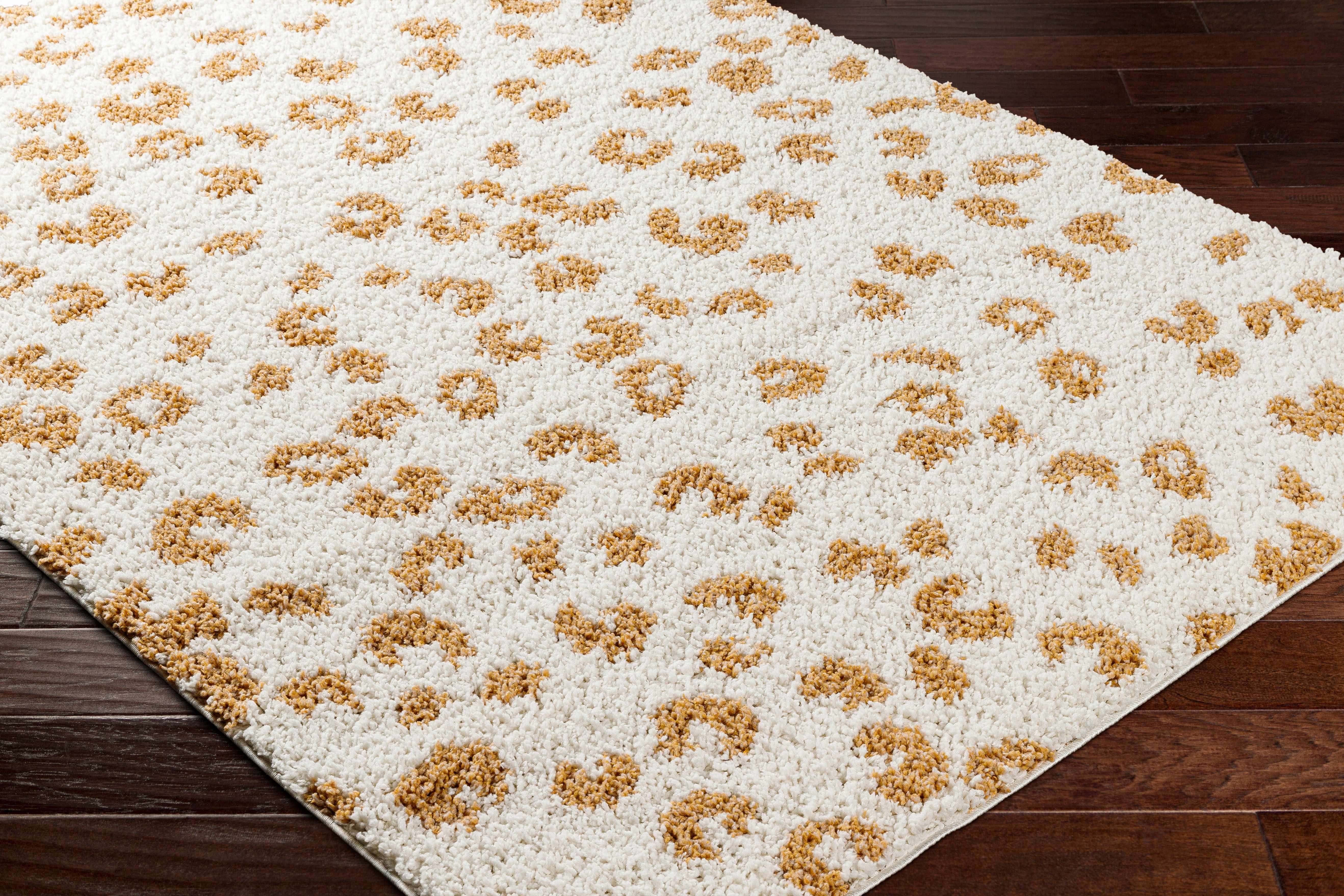 Boutique Rugs - Altin Leopard Print White Area Rug - Image 16