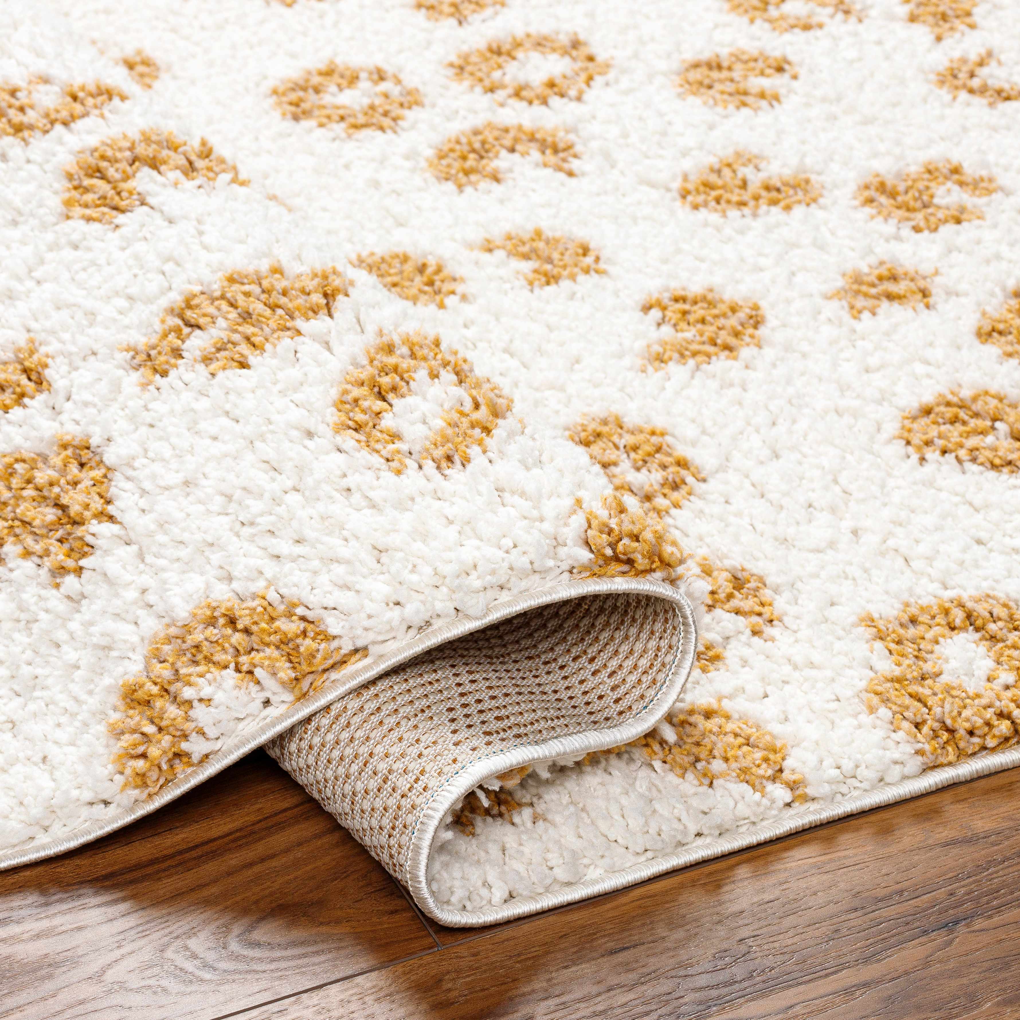 Boutique Rugs - Altin Leopard Print White Area Rug - Image 17