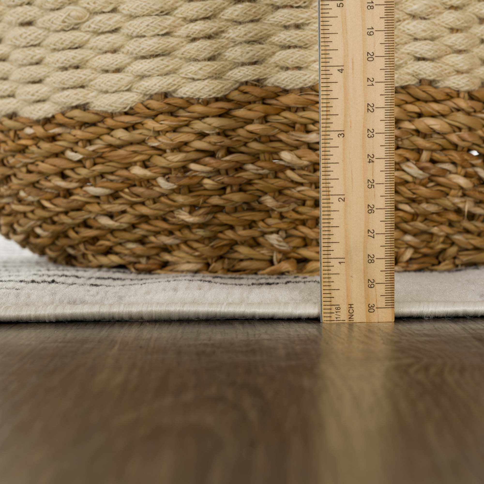 Boutique Rugs - Angus Black&White Geometric Area Rug - Image 11