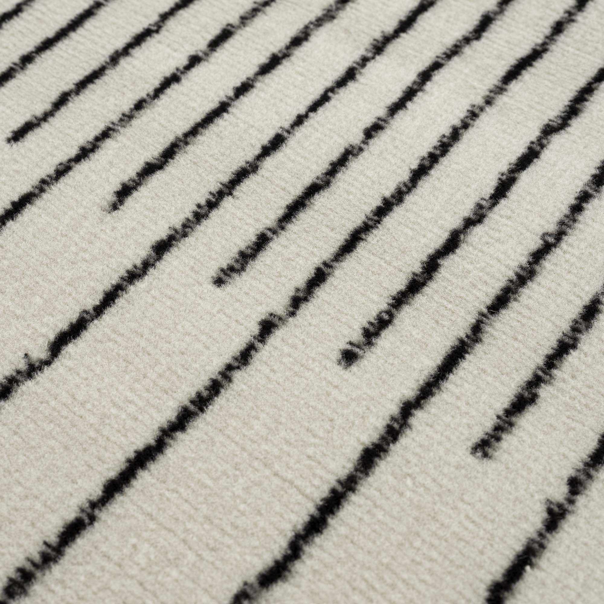 Boutique Rugs - Angus Black&White Geometric Area Rug - Image 12
