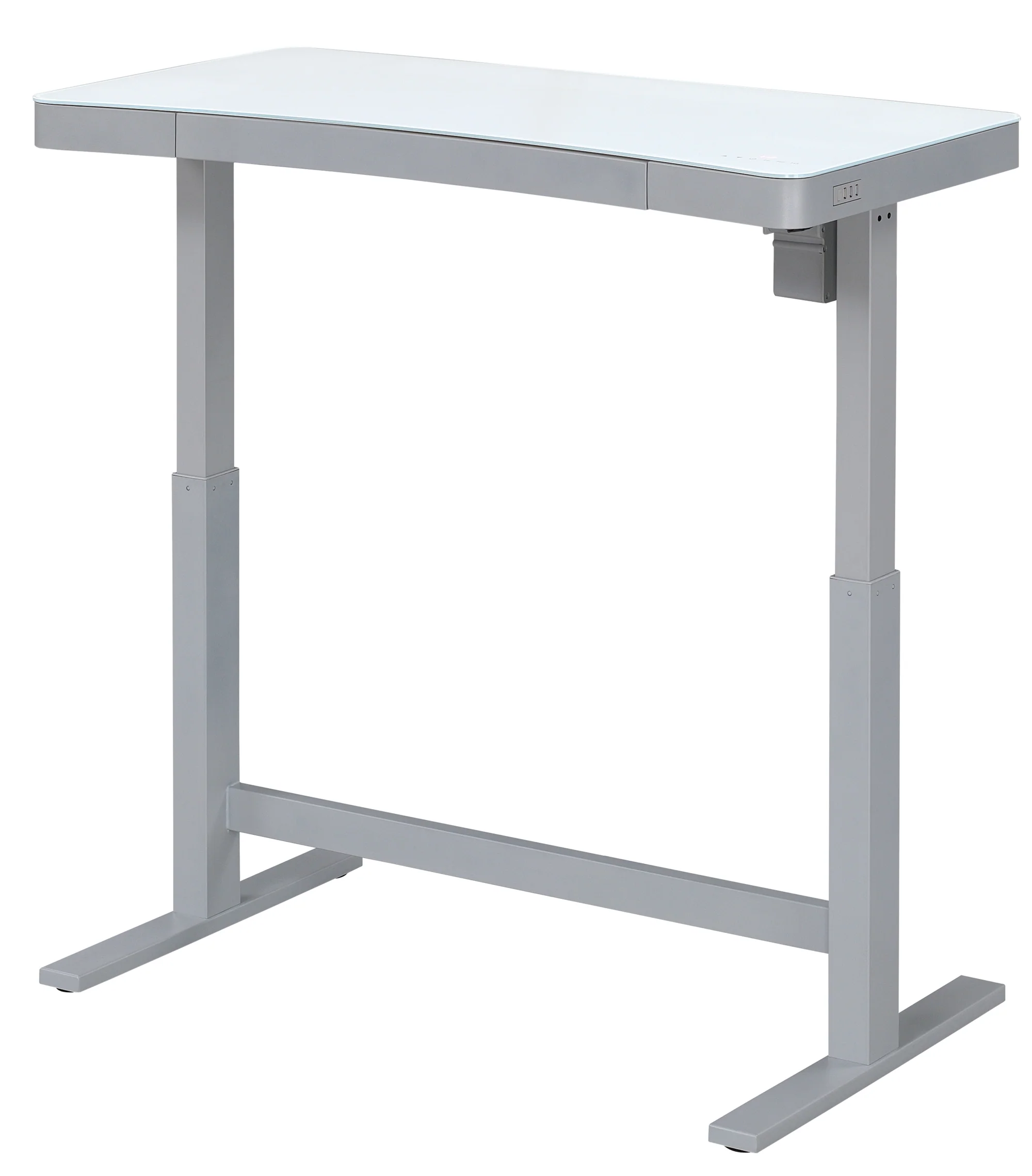 Ashford™ Adjustable Height Sit‑Stand Desk with USB Ports and Storage - Image 8