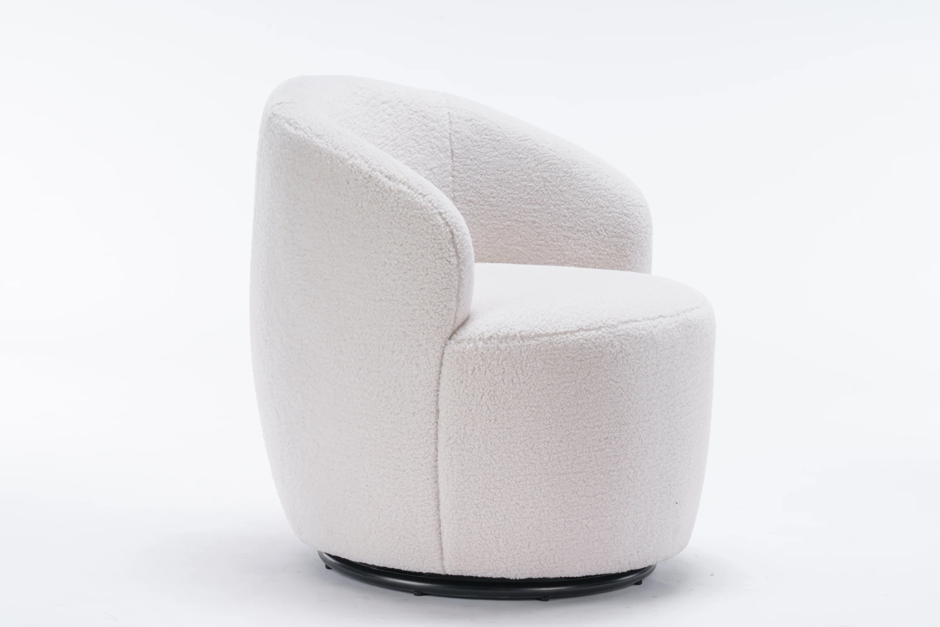 Walker Edison | Teddy Swivel Barrel Accent Armchair Chair - Image 17