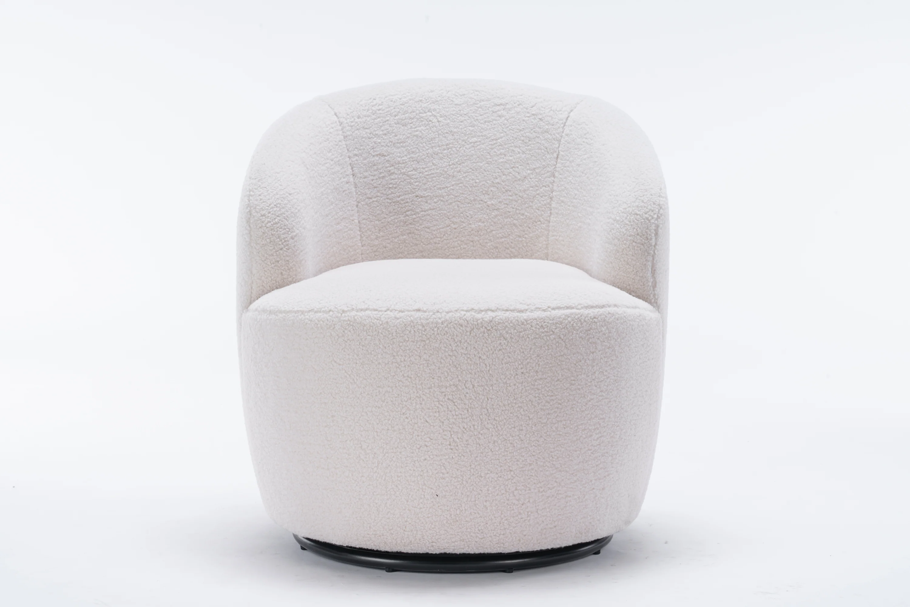 Walker Edison | Teddy Swivel Barrel Accent Armchair Chair - Image 18