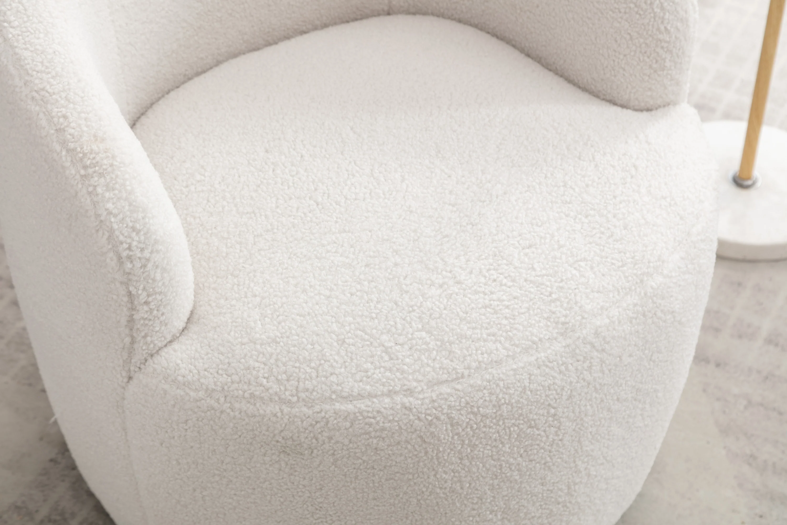 Walker Edison | Teddy Swivel Barrel Accent Armchair Chair - Image 7