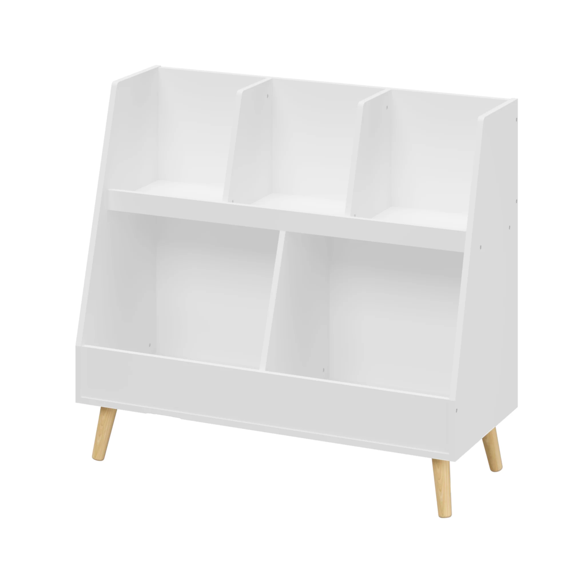 Walker Edison | Kids Bookcase and Toy Organizer - Image 7