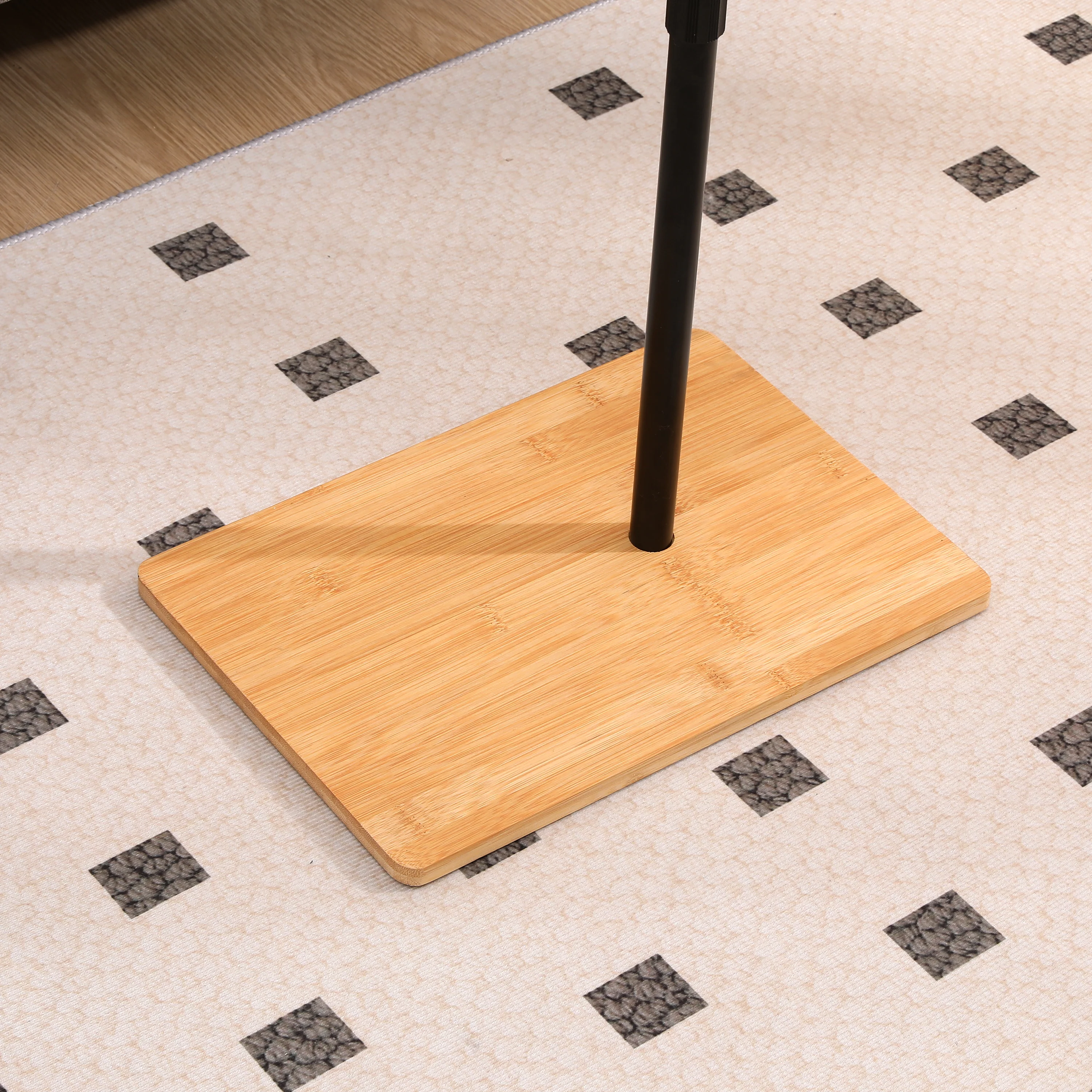 Walker Edison | Bamboo 360 Swivel Sofa Tray Table - Image 15