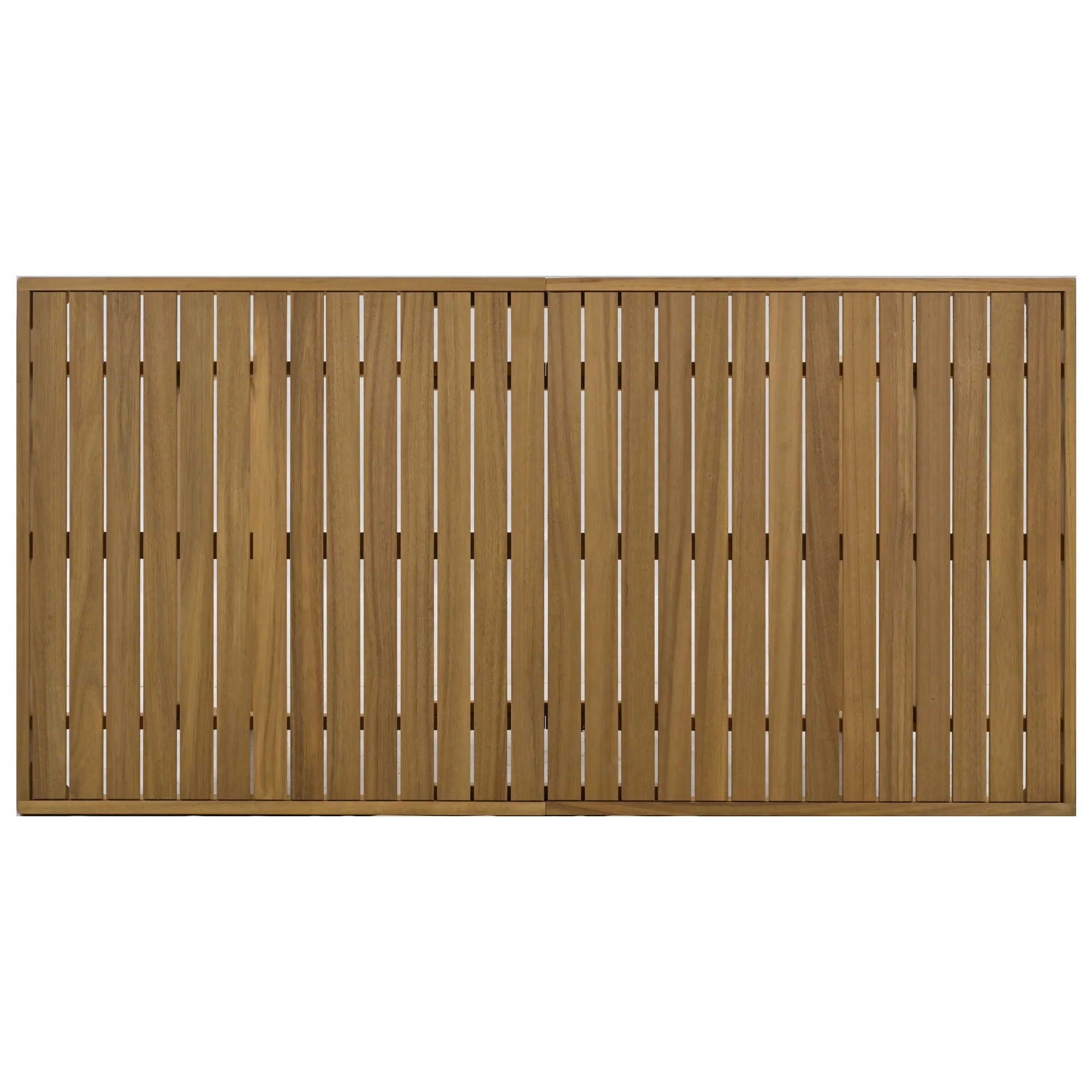 Walker Edison | Outdoor Acacia Wood Dining Table and Chair Set - Image 12