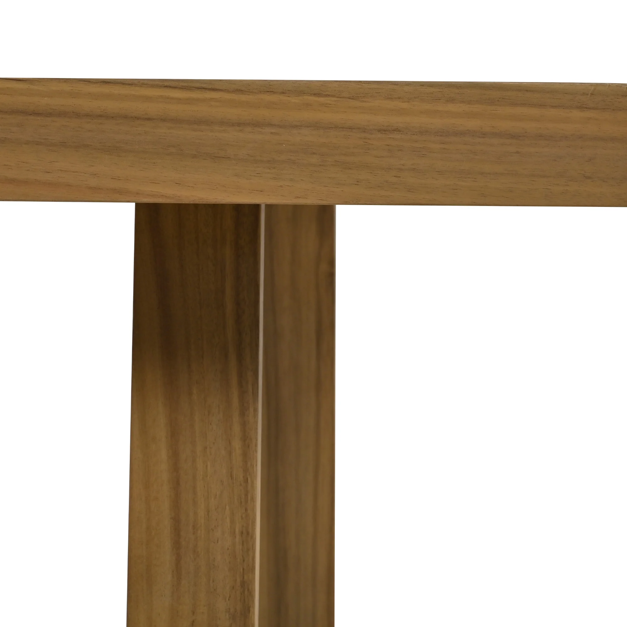Walker Edison | Outdoor Acacia Wood Dining Table and Chair Set - Image 14