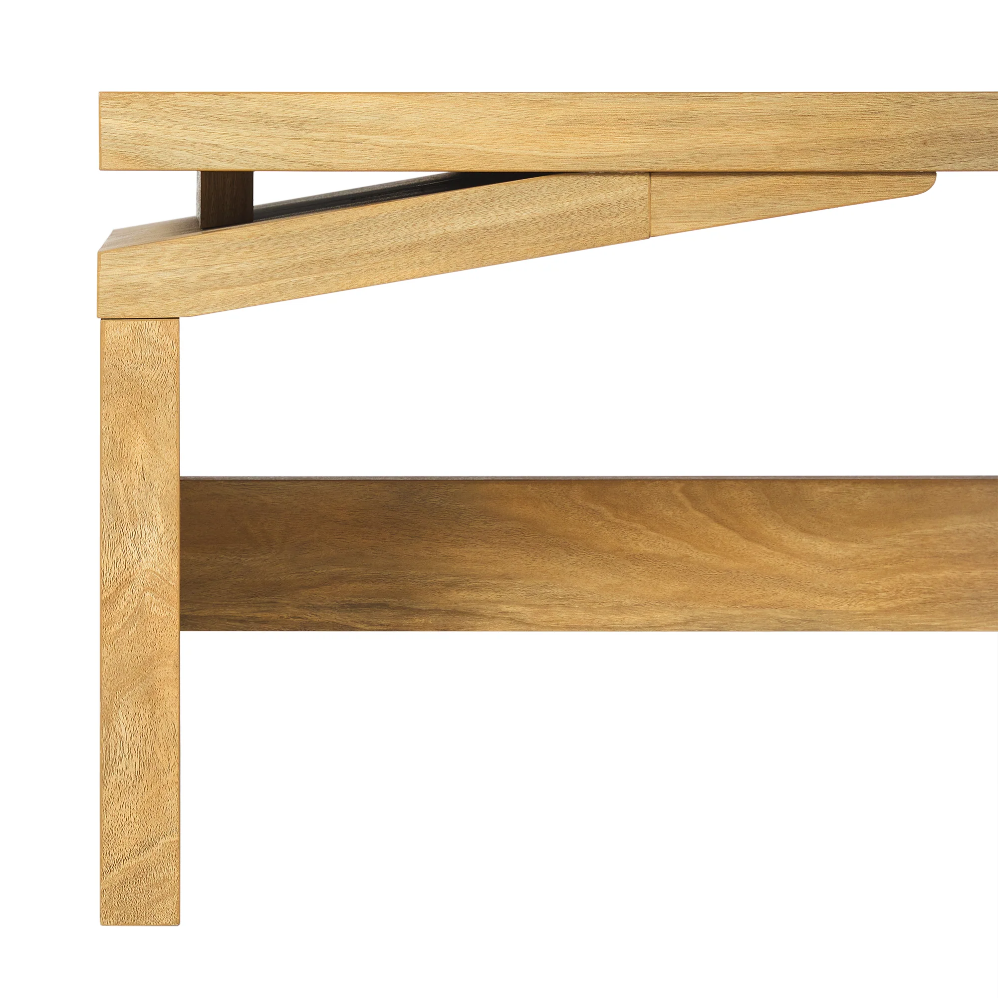 Booker Modern Easy Assembly Split-Top 47" Coffee Table - Image 10