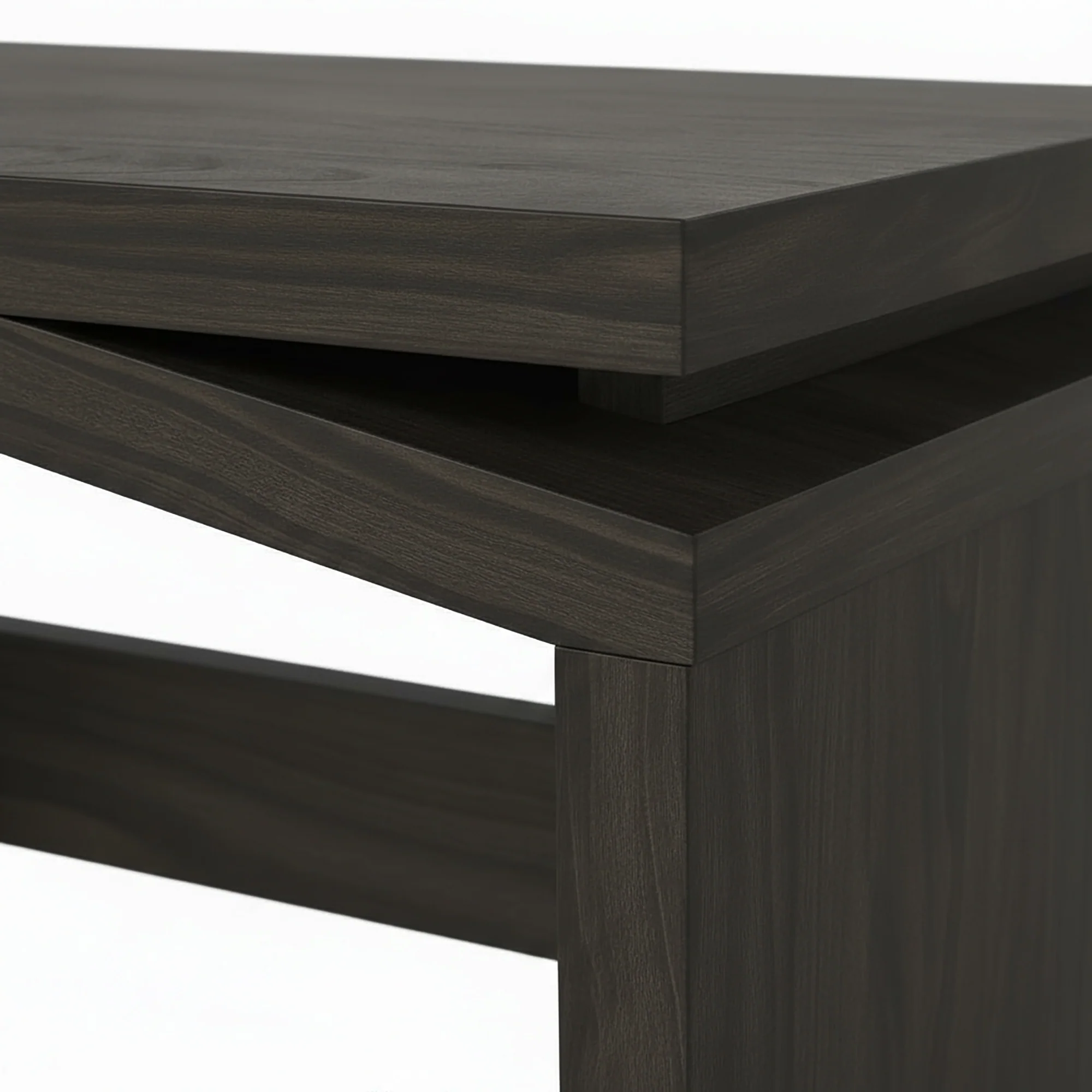 Booker Modern Easy Assembly Split-Top 47" Coffee Table - Image 23