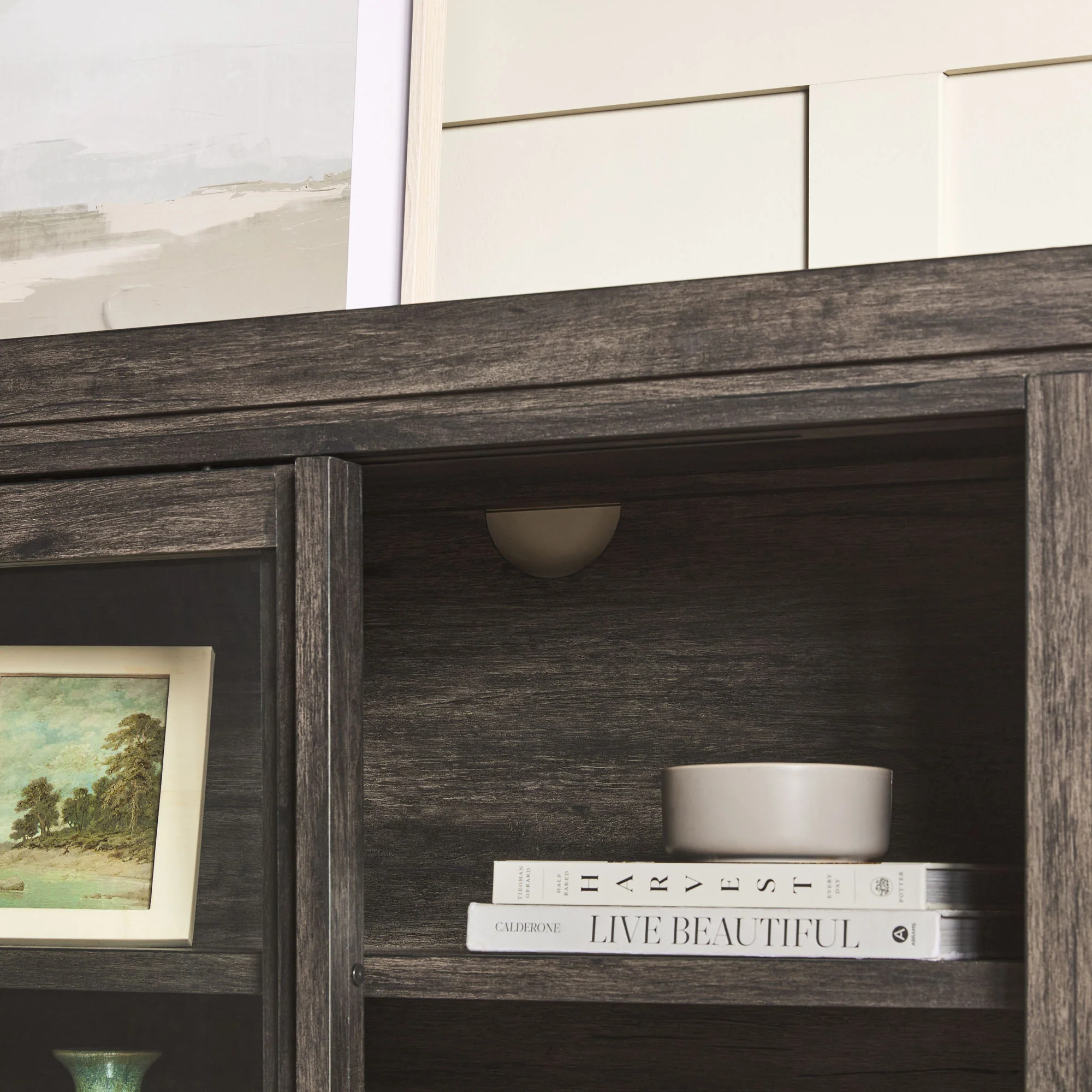 Booker Modern Glass Door TV Stand Sideboard - Image 25