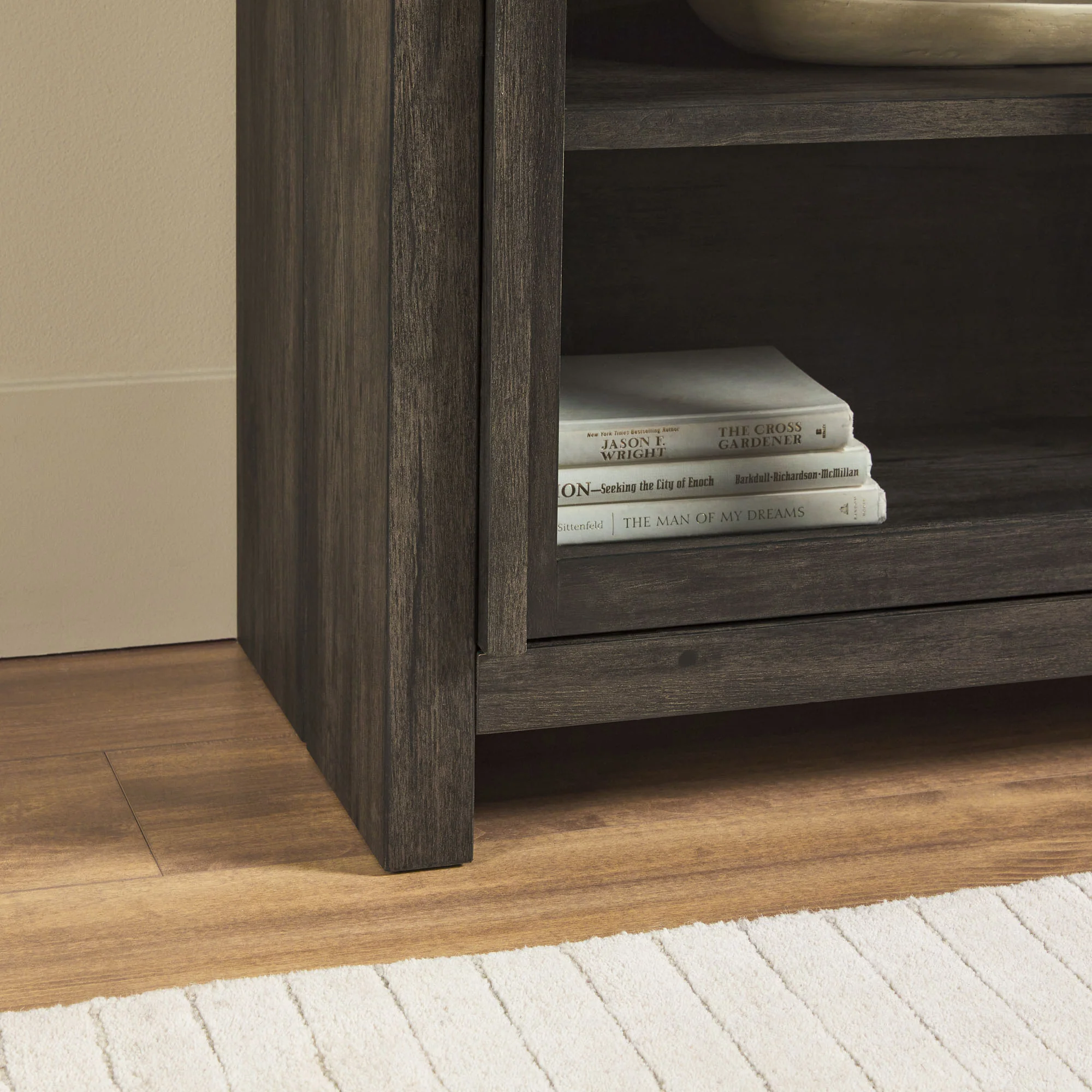 Booker Modern Glass Door TV Stand Sideboard - Image 26