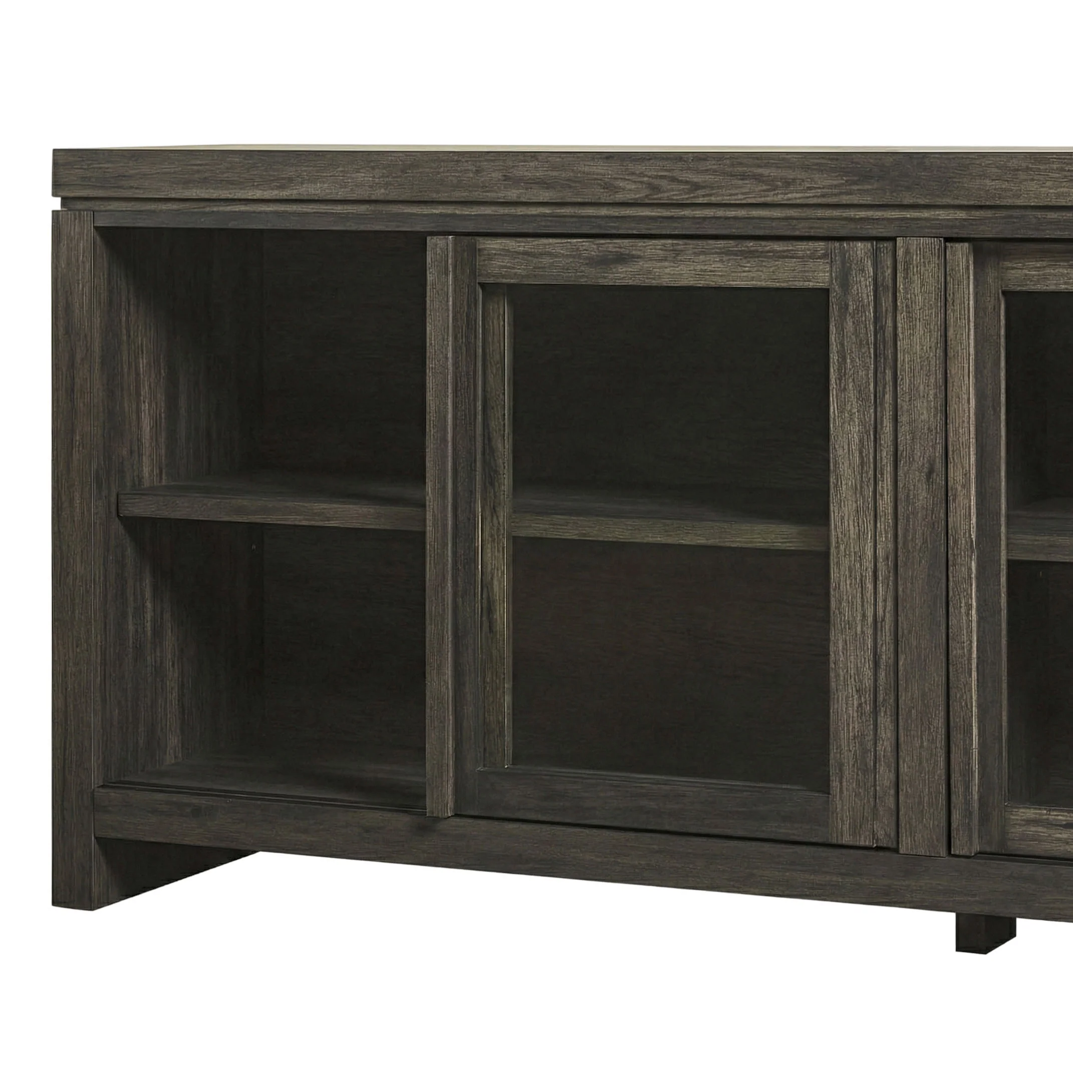 Booker Modern Glass Door TV Stand Sideboard - Image 28