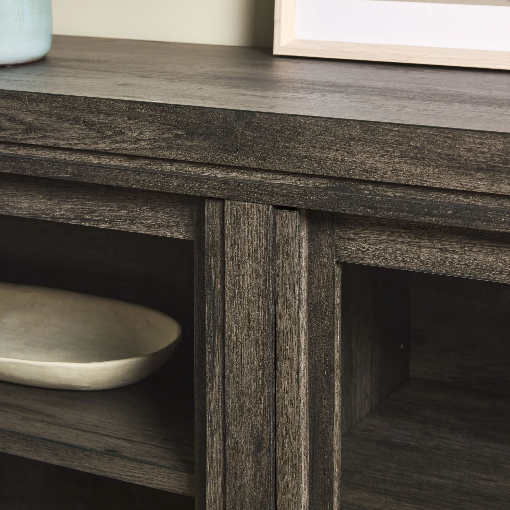 Booker Modern Glass Door TV Stand Sideboard - Image 30