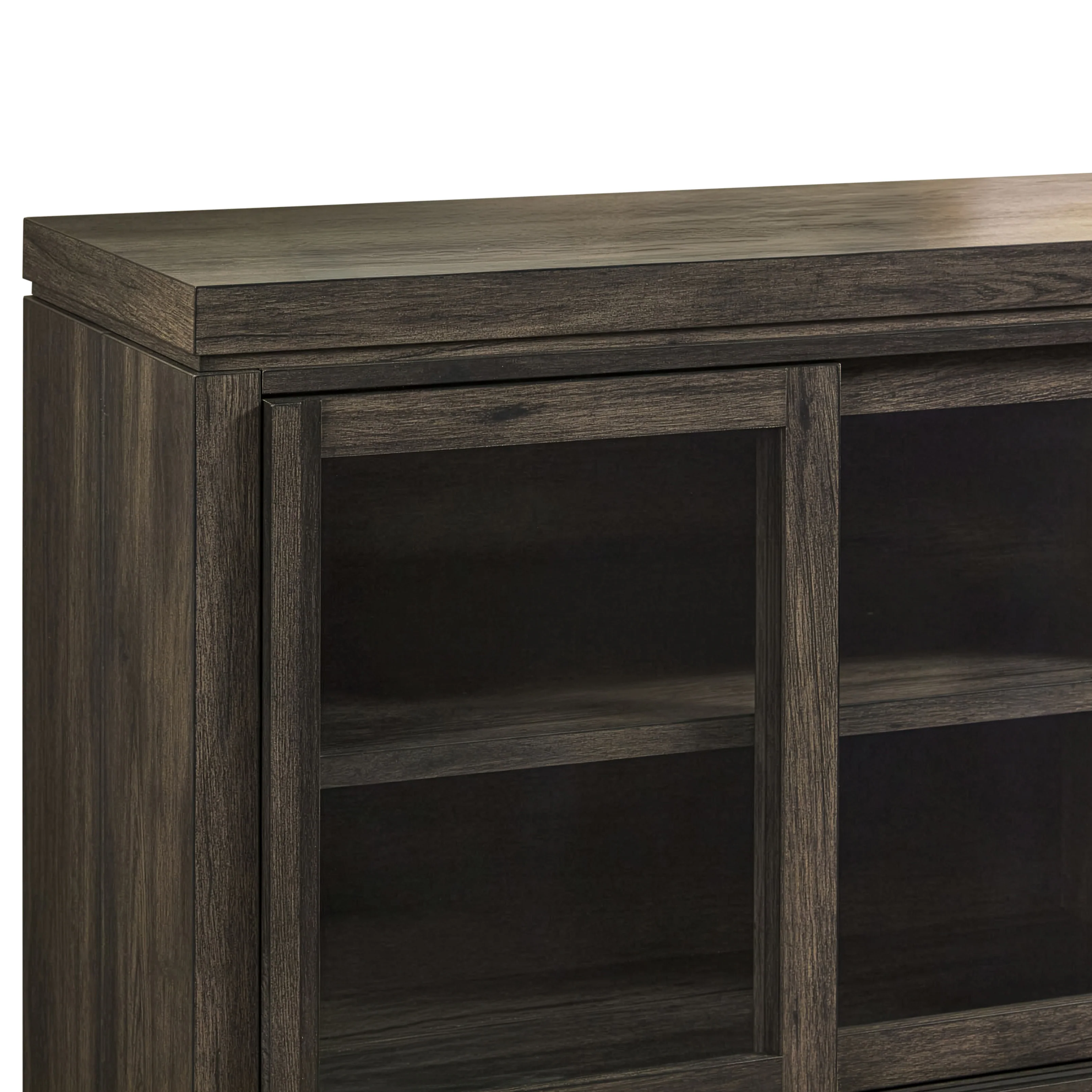 Booker Modern Glass Door TV Stand Sideboard - Image 33