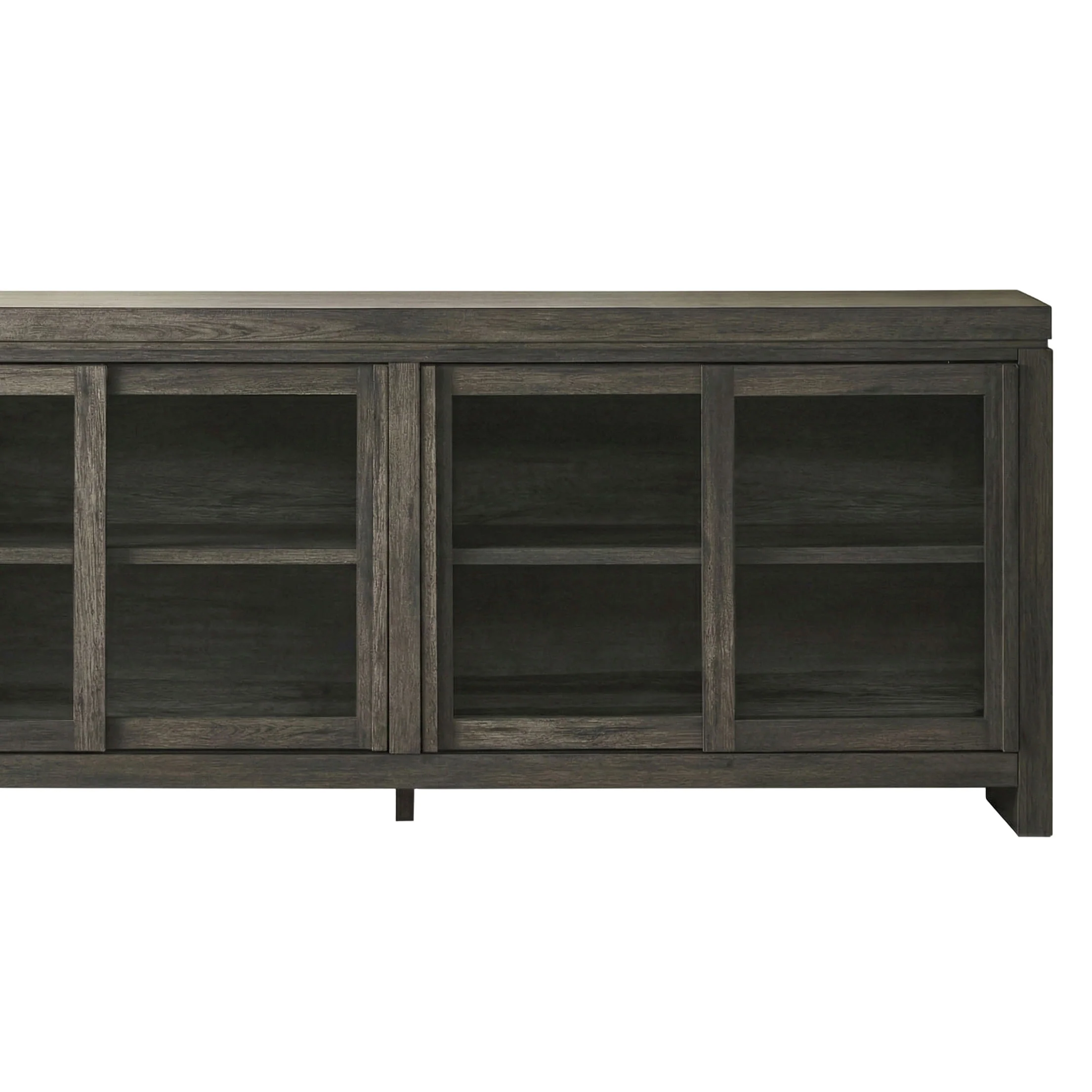 Booker Modern Glass Door TV Stand Sideboard - Image 34