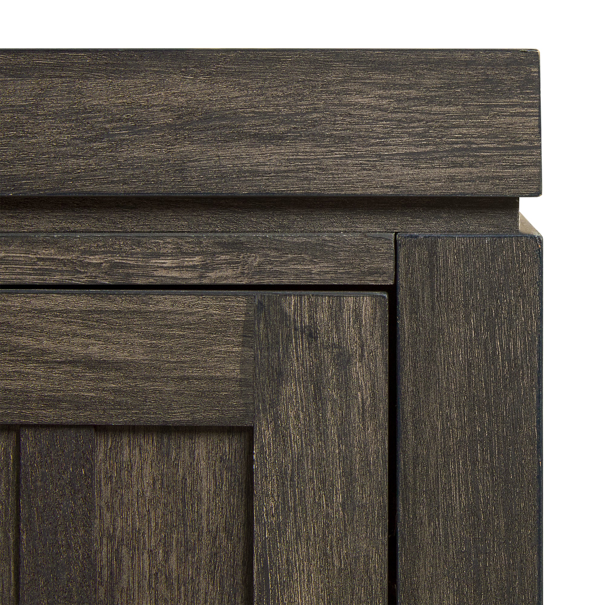 Booker Modern Windowpane Modular Storage Accent Cabinet - Image 22