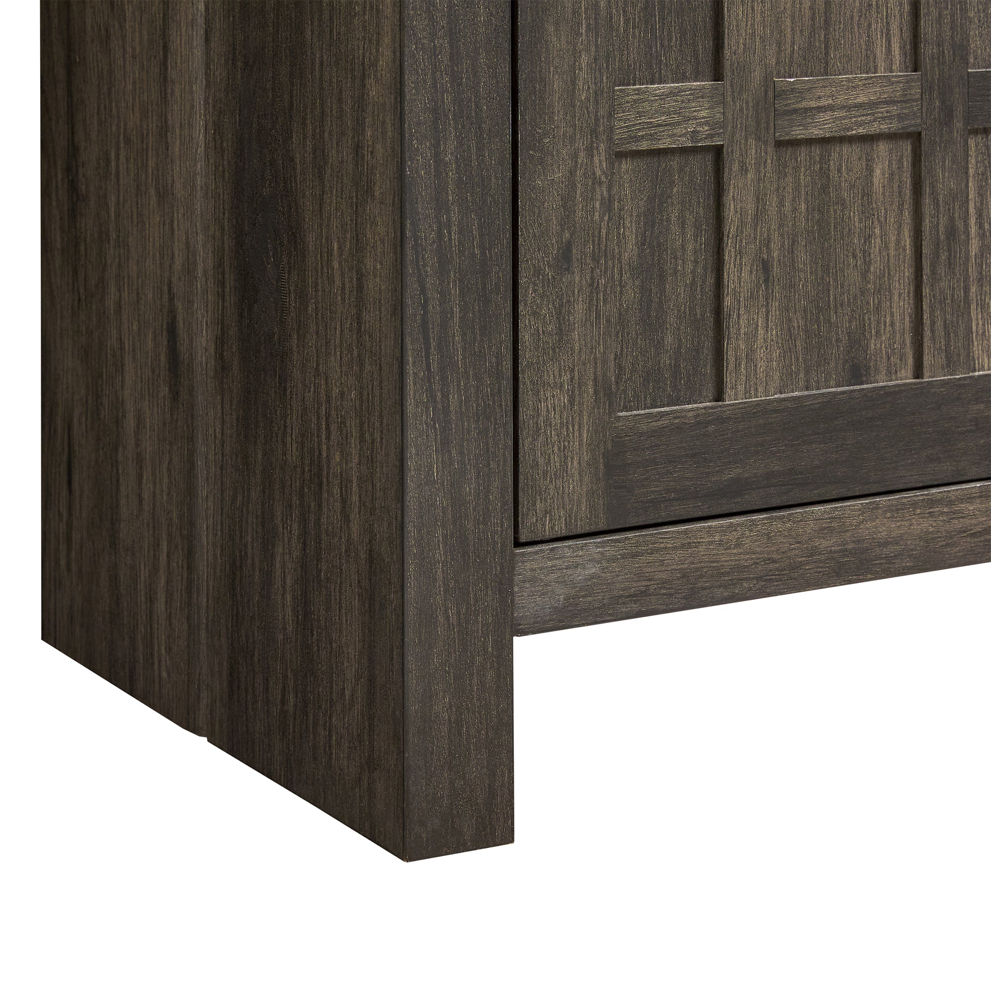 Booker Modern Windowpane Modular Storage Accent Cabinet - Image 33