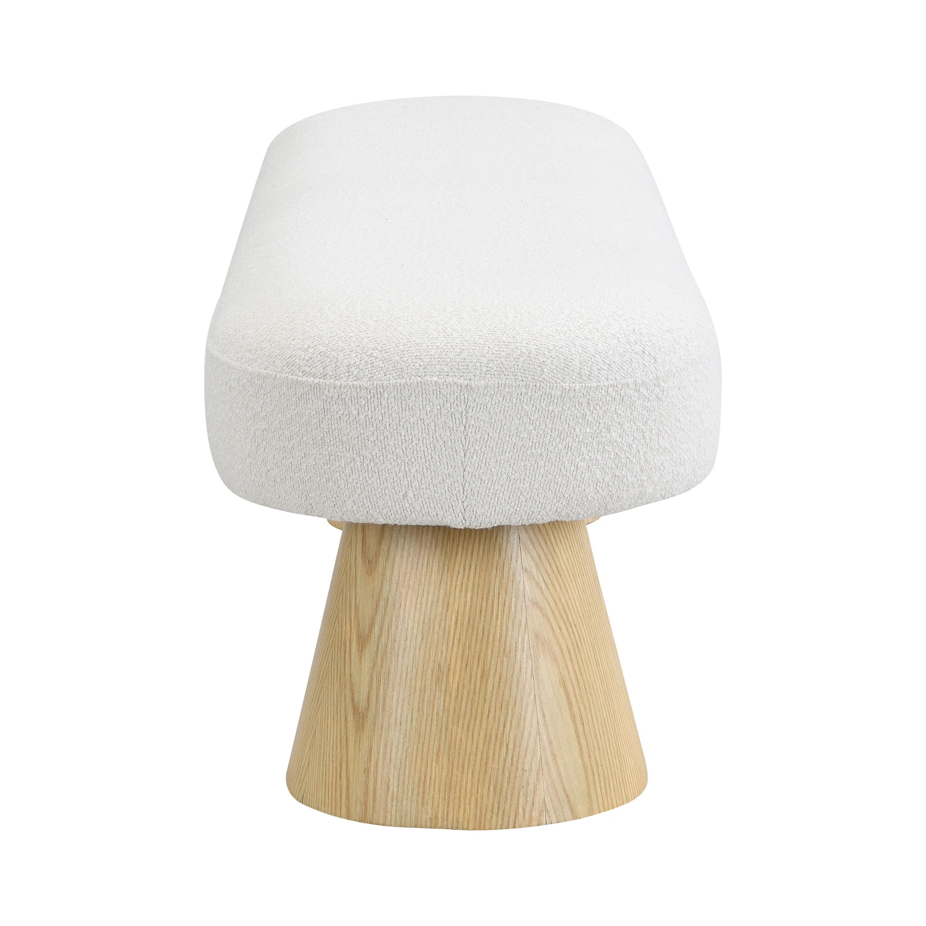 Walker Edison | Boucle Upholstered 64in Bench - Image 7