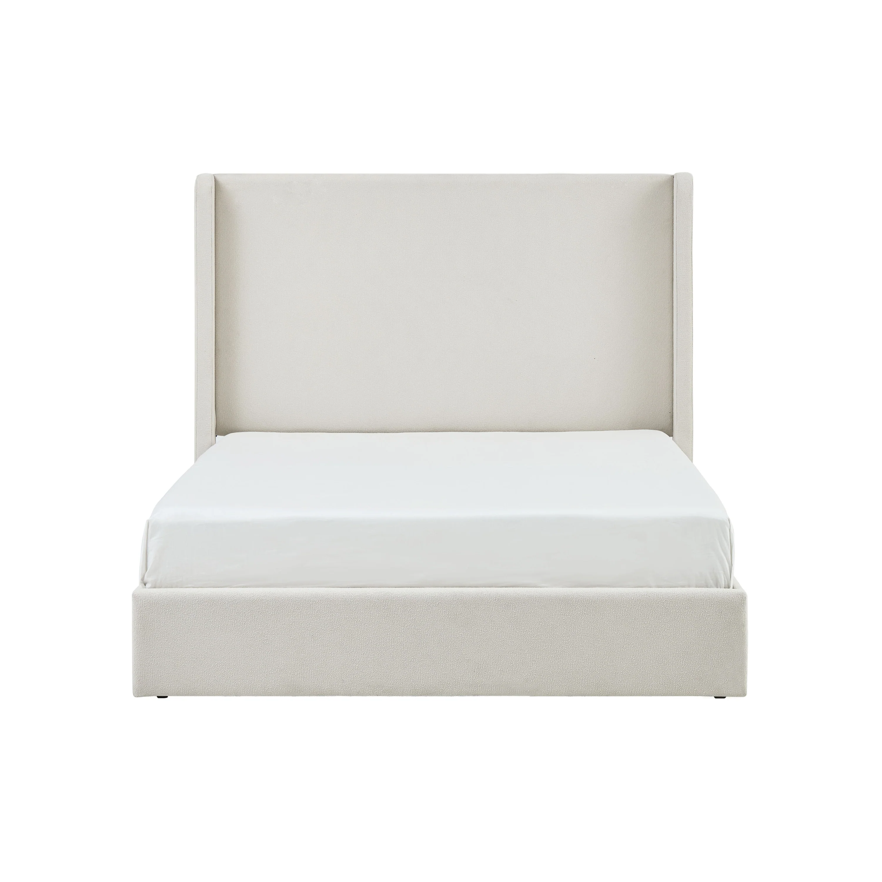 Carmen 52.3' Upholstered Wingback King Bedframe - Image 7