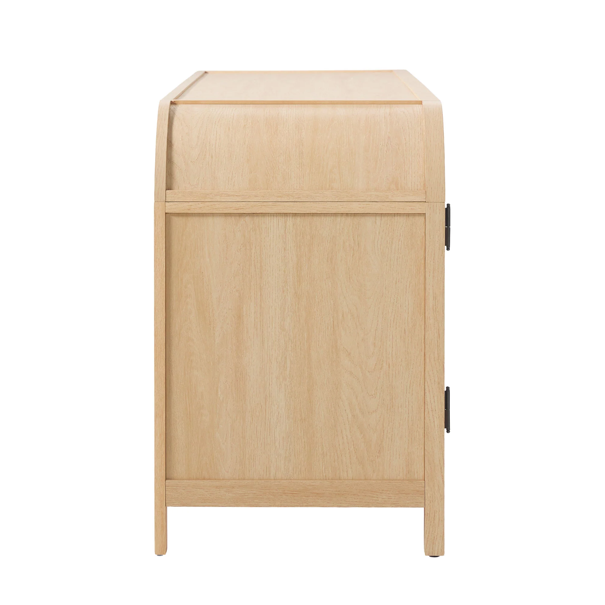 Chantelle Modern Curved Easy Assembly TV Stand - Image 68