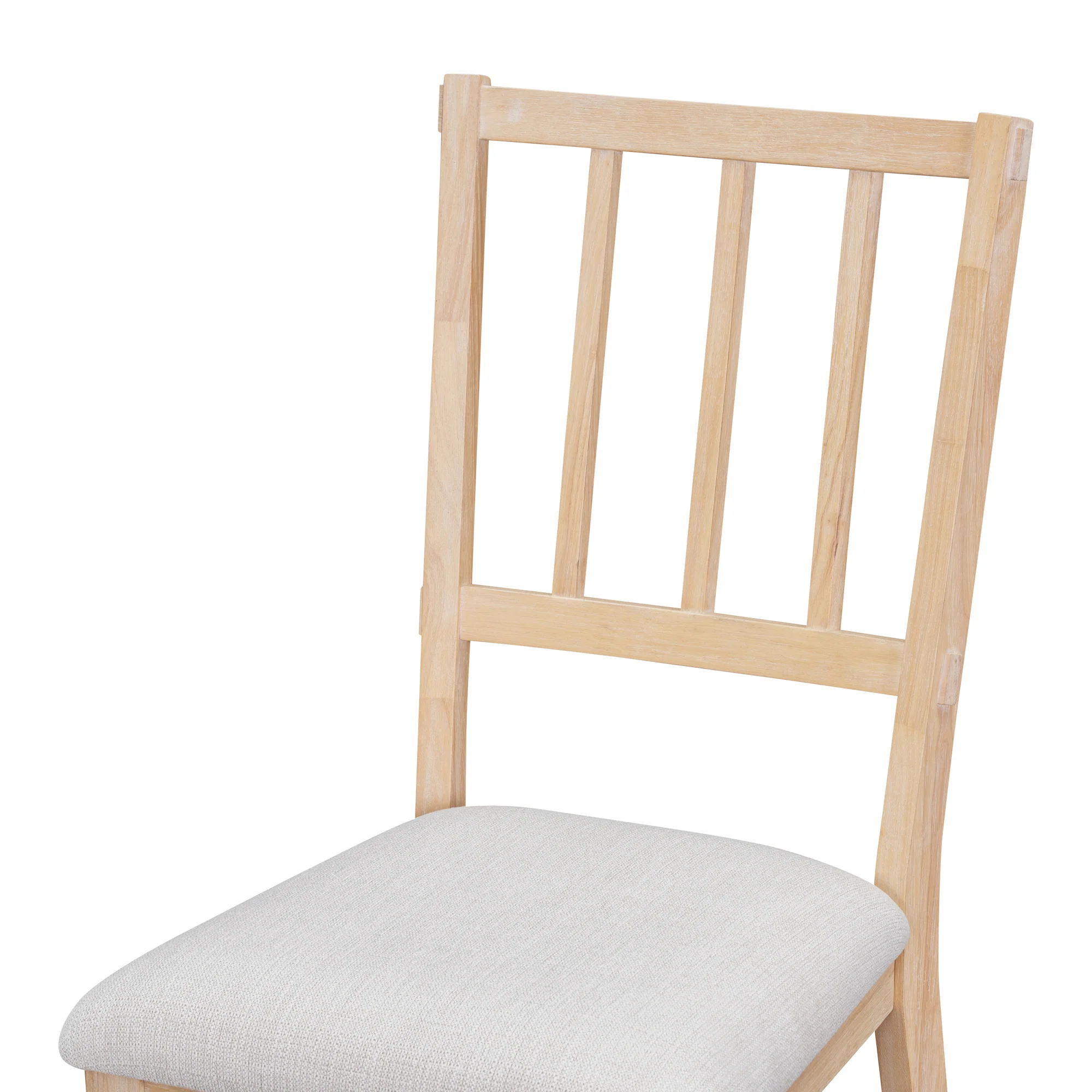 Walker Edison | Charming 5-Piece Rustic Round Dining Set with Chairs and Curved Bench - Image 26