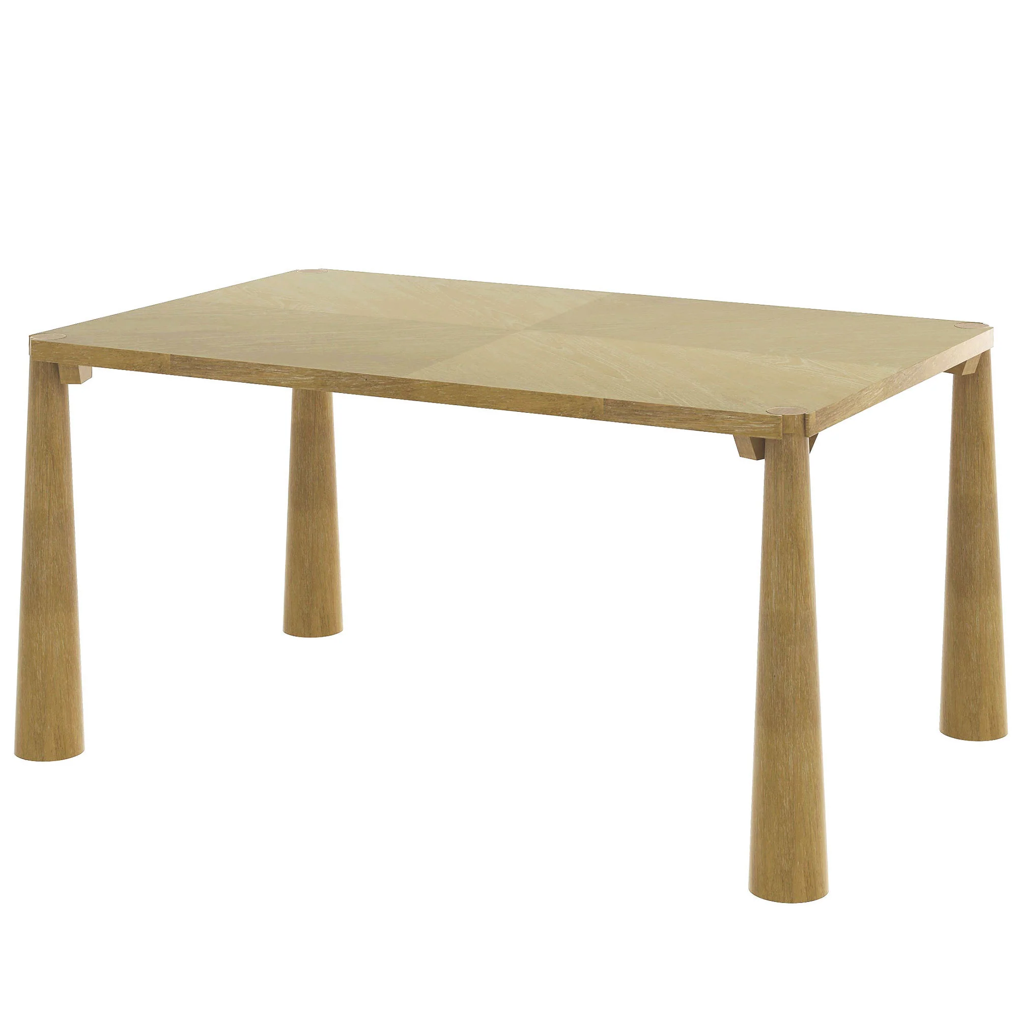 Walker Edison | Classic Modern 7-Piece Dining Table Set for 6 - Image 11