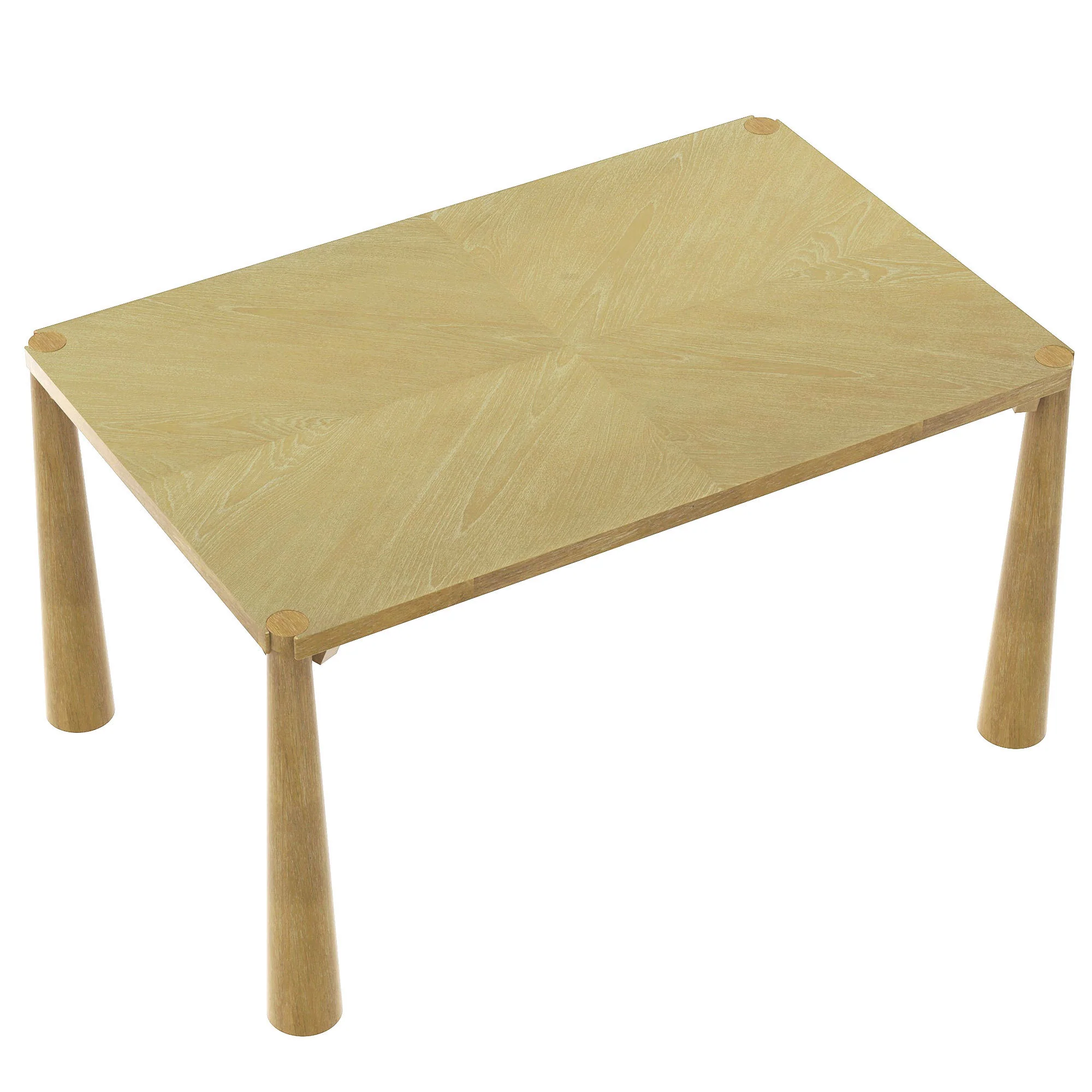Walker Edison | Classic Modern 7-Piece Dining Table Set for 6 - Image 12