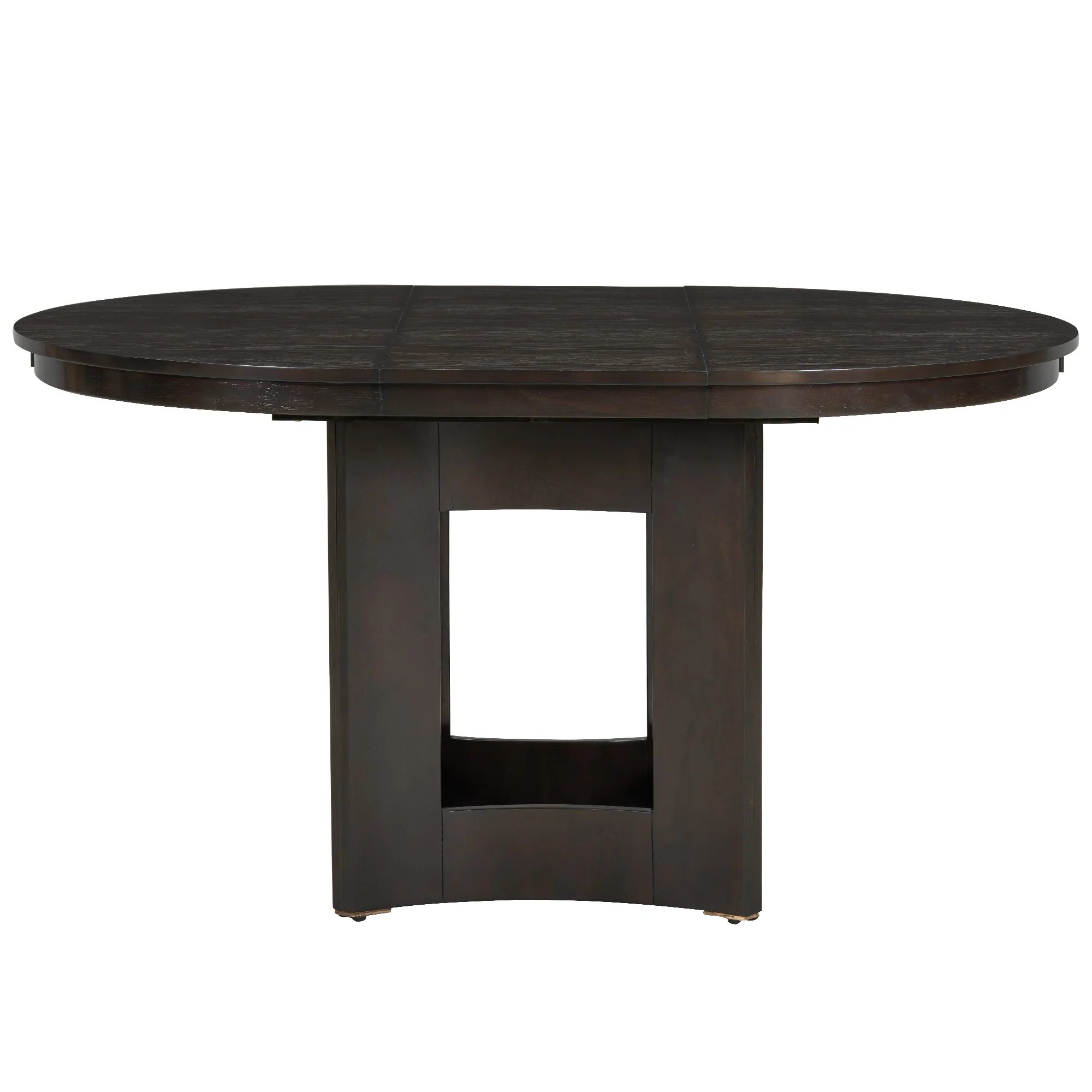 Classic Modern Extendable Round Dining Table Set for 4 - Image 13